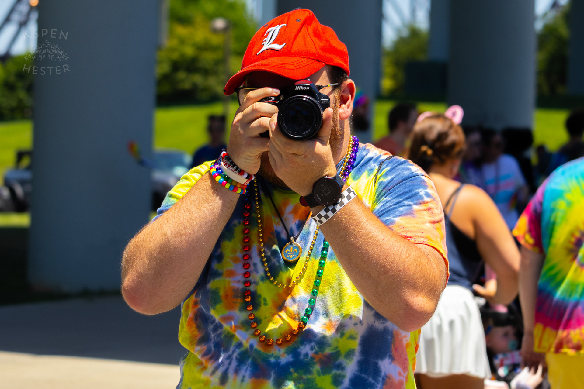 Photographer The Kentuckiana Pride Parade. June 15th, 2024/Aspen Hester