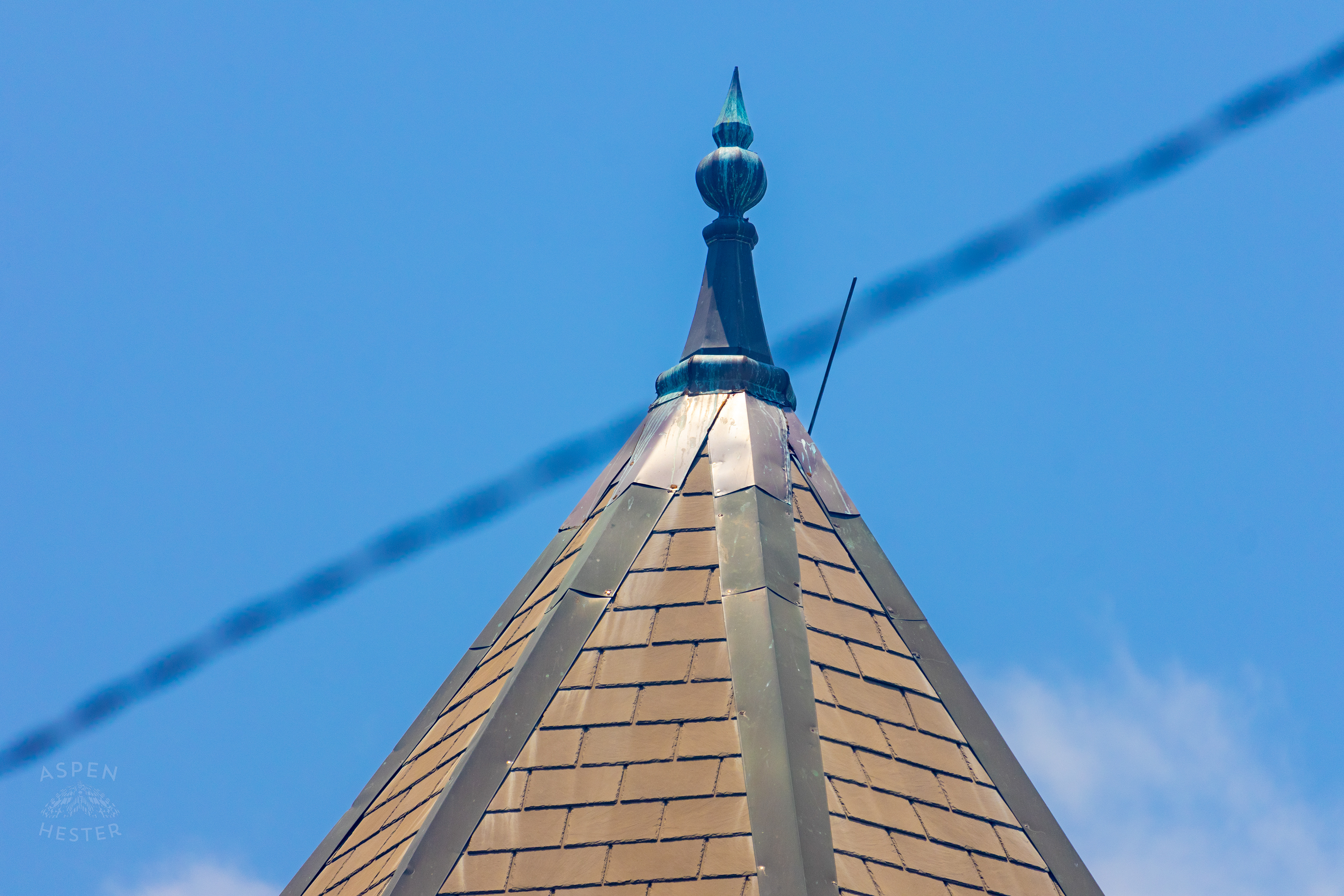 Steeple in Savannah Georgia. June 26th, 2024/Aspen Hester