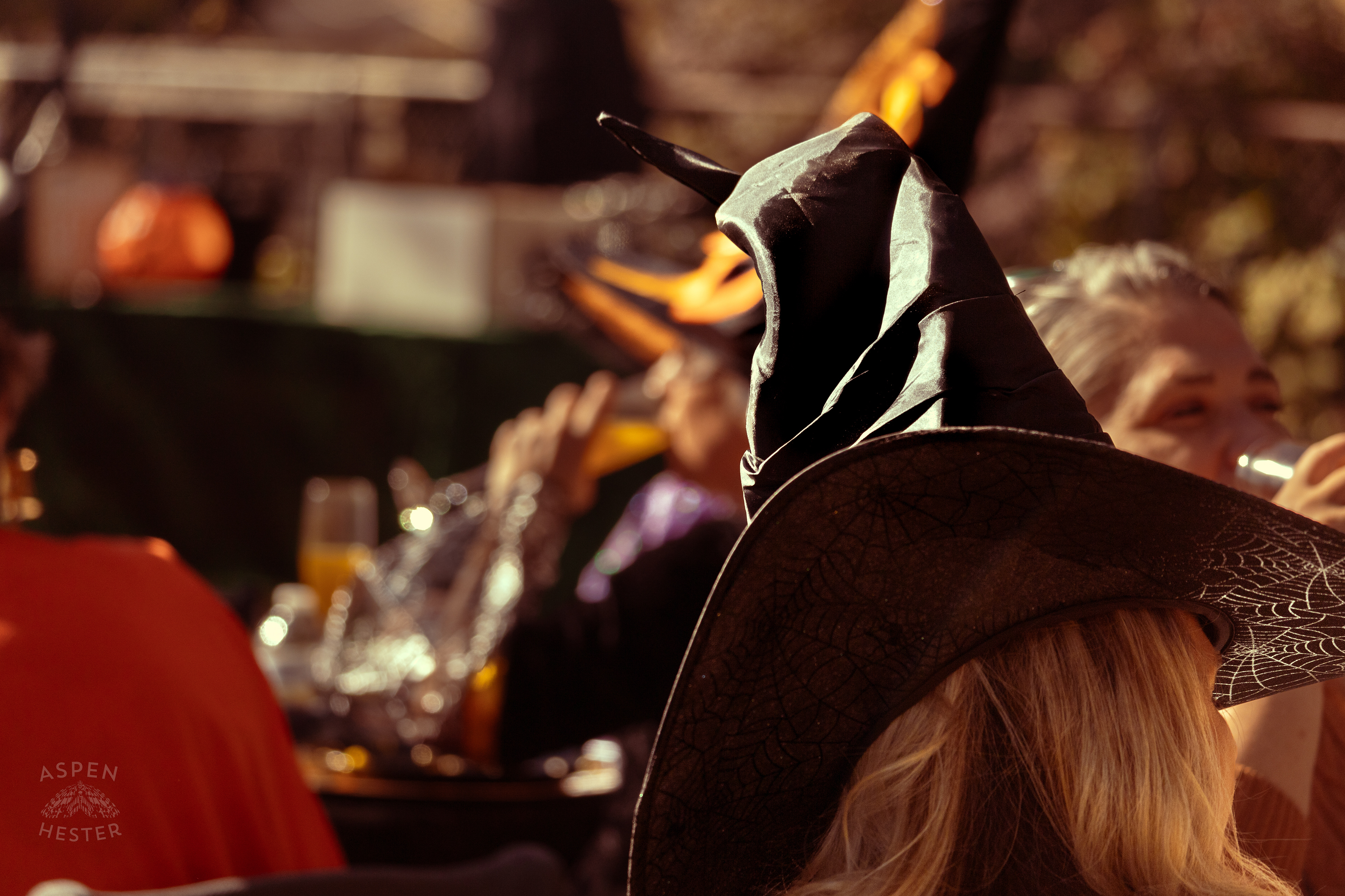 Witch Hat Worn to Stacey Edrington’s Yearly Witches Brunch in Mt. Washington. October 26th, 2024/Aspen Hester
