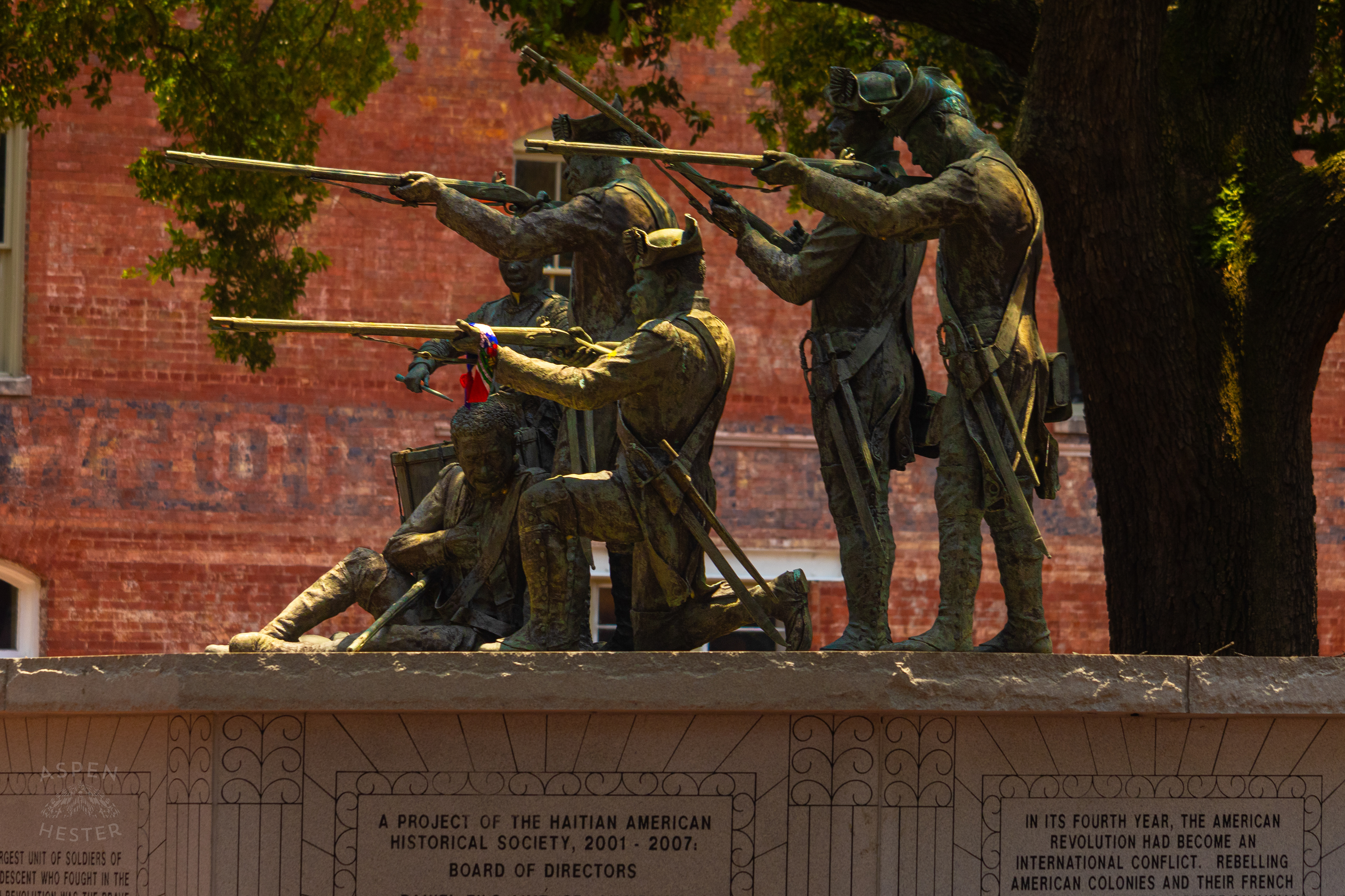 Haitian Memorial Monument in Savannah Georgia. June 26th, 2024/Aspen Hester