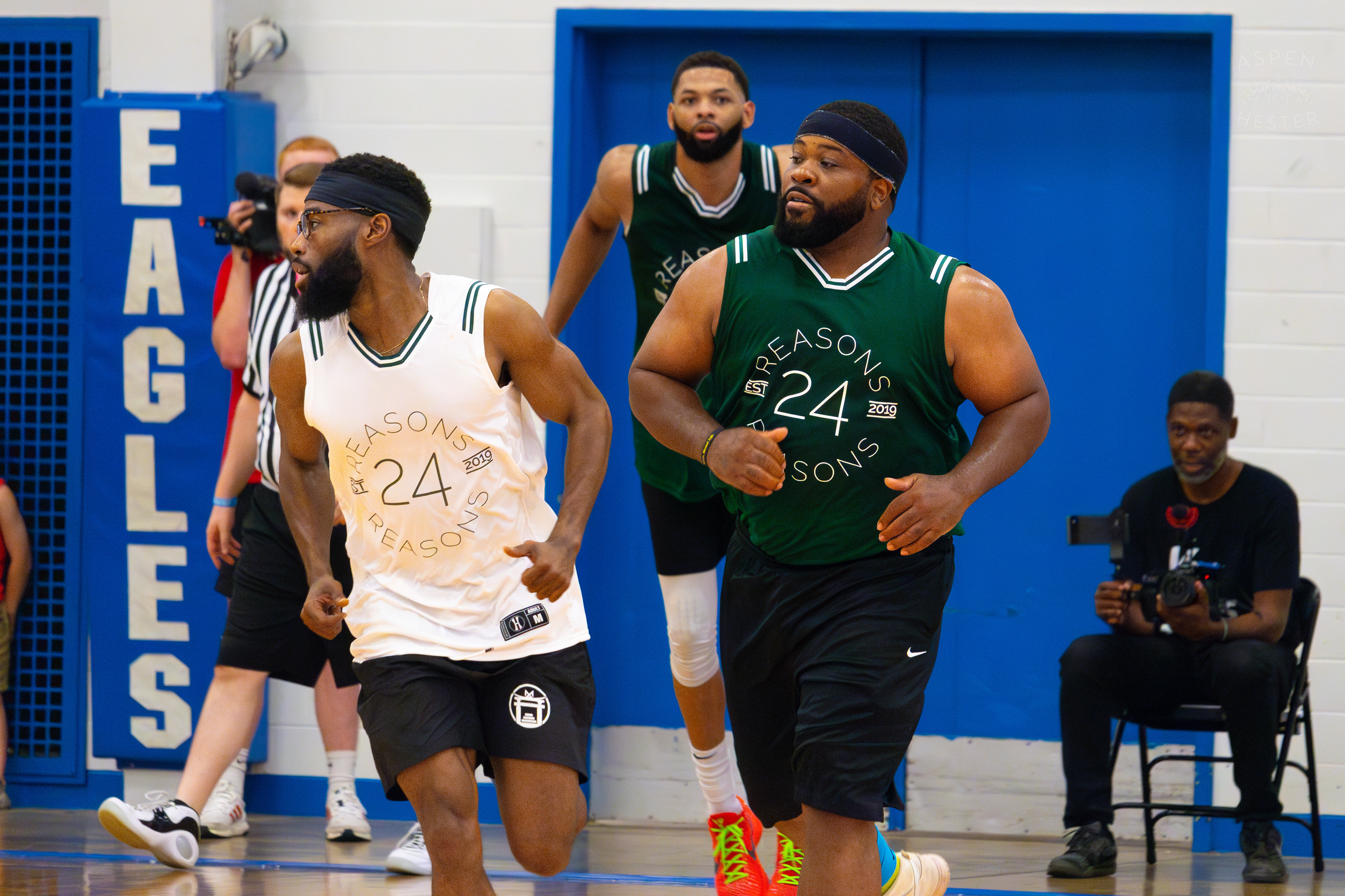 24 Reasons 'Be The Reason' Celebrity Basketball Game. June 22nd, 2024/Aspen Hester