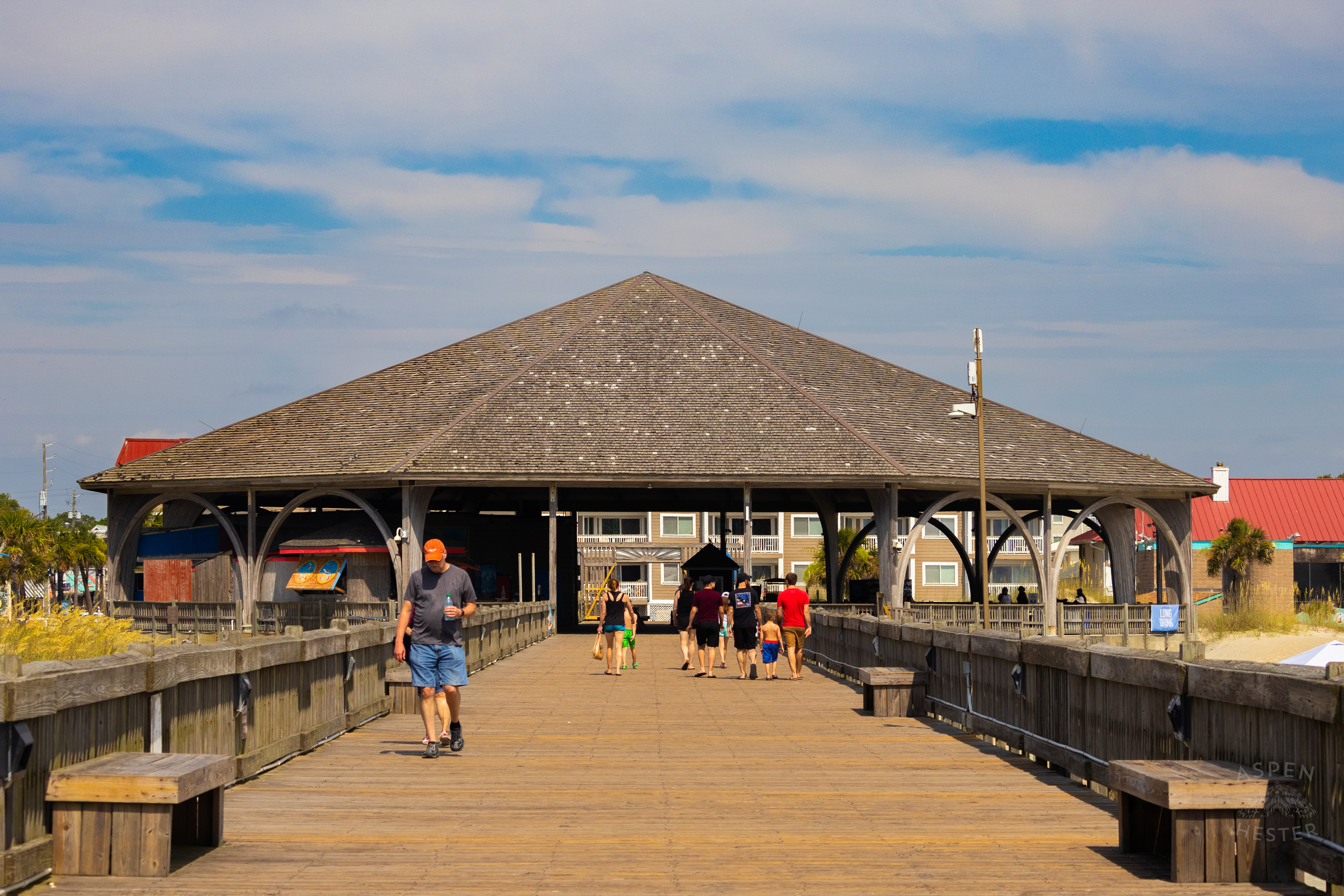 The Tybee Island Pier and Pavilion on Tybee Island Georgia. June 27th, 2024/Aspen Hester