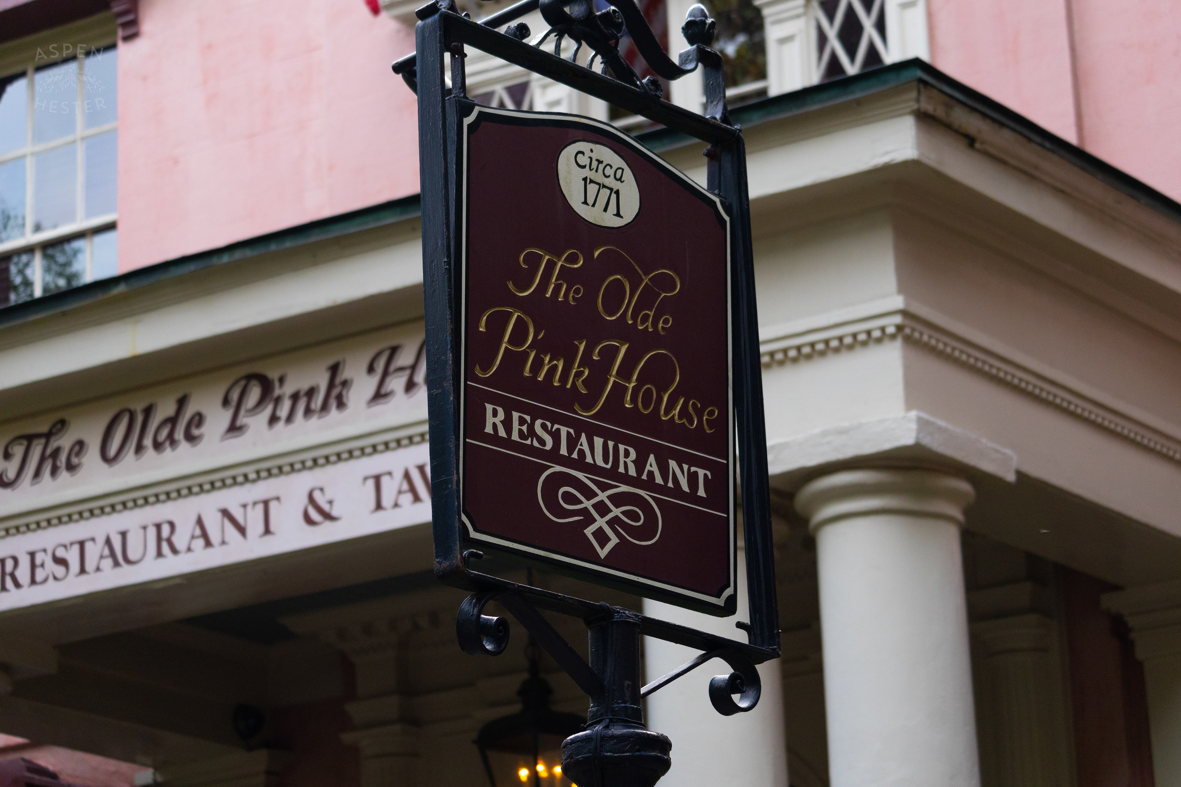 The Olde Pink House In Savannah Georgia. June 24th, 2024/Aspen Hester