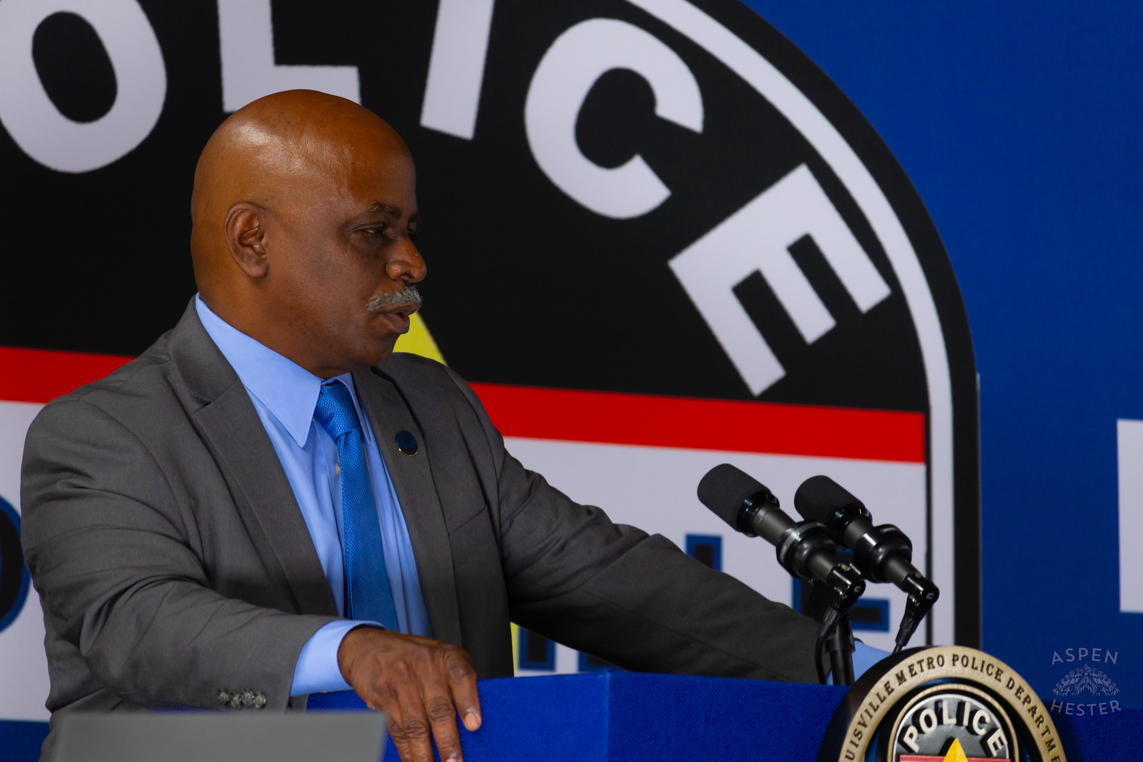 Deputy Mayor David James Speaks at The Graduation of MAC 59 into LMPD. August 30th, 2024Aspen Hester