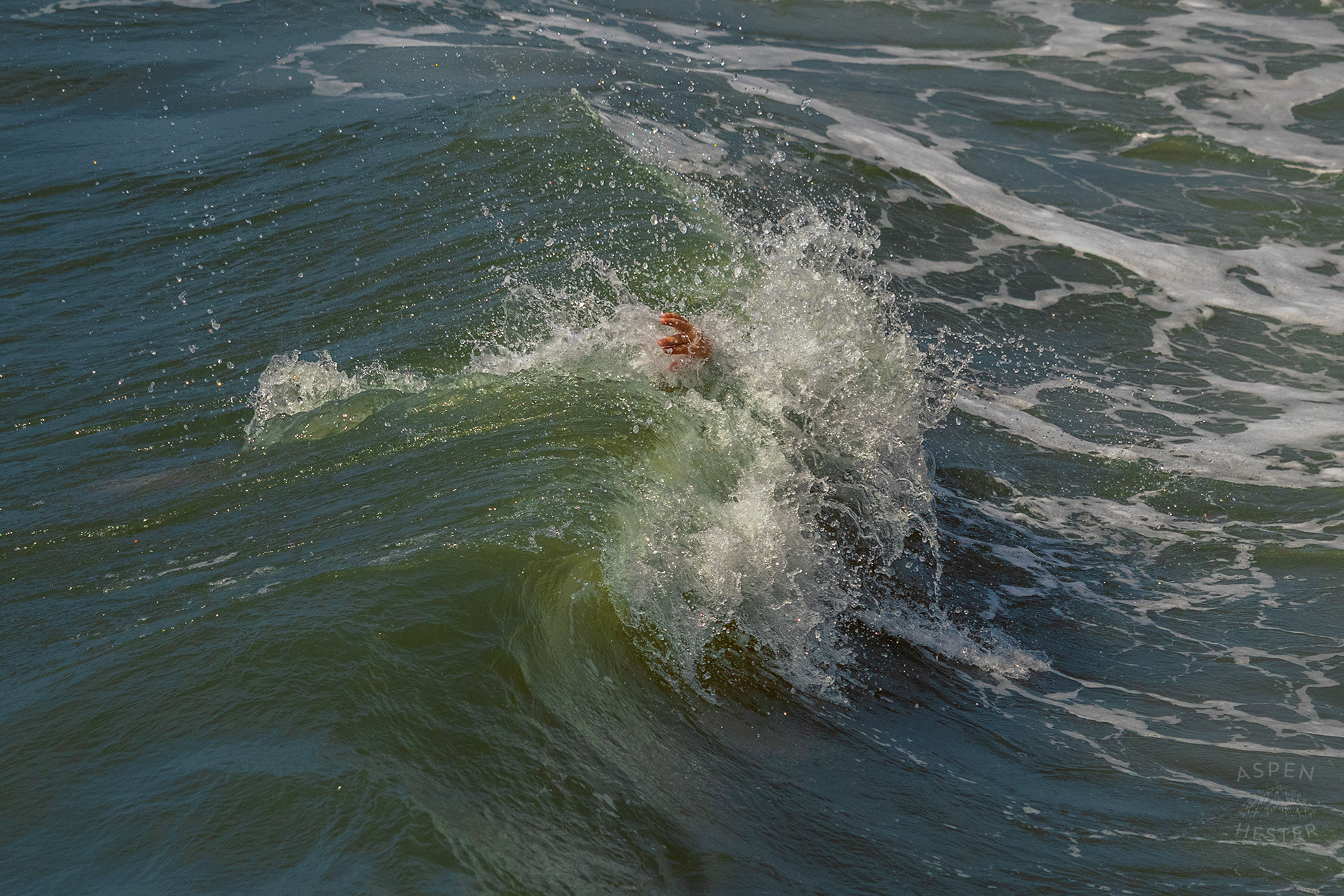 Children Swallowed by Waves on Tybee Island Georgia. June 27th, 2024/Aspen Hester