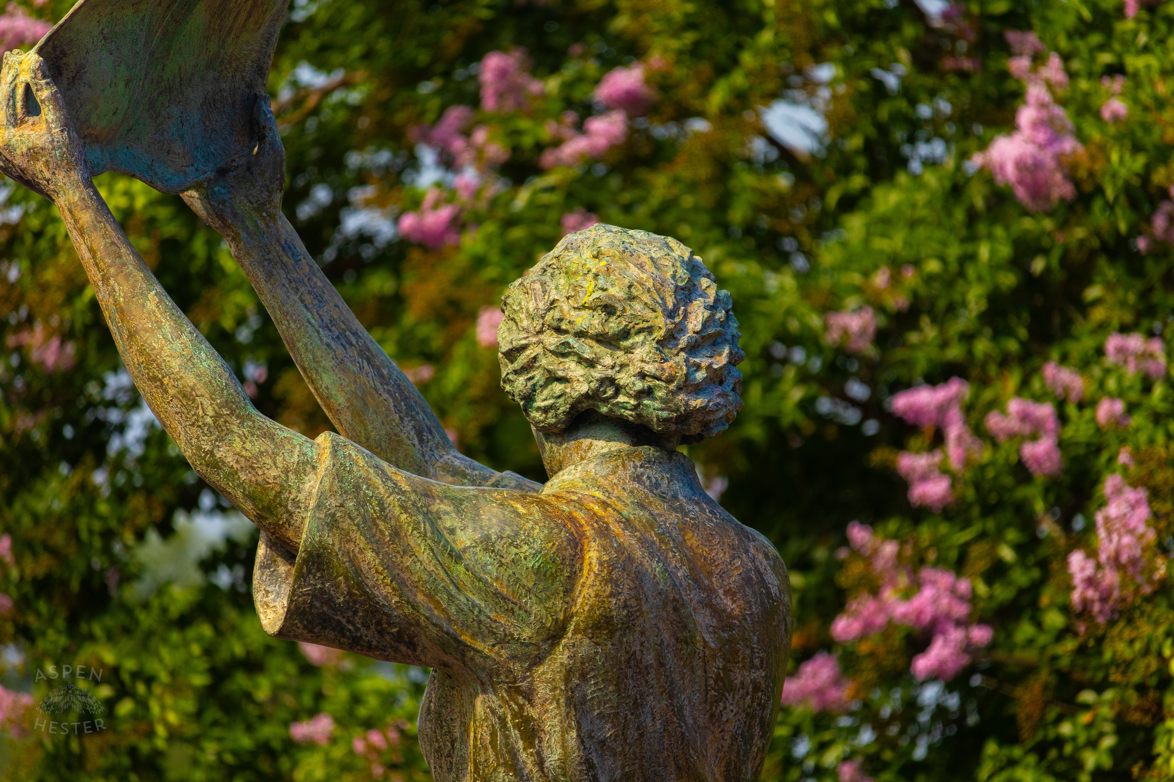 The Waving Girl Statue in Savannah Georgia. June 26th, 2024/Aspen Hester