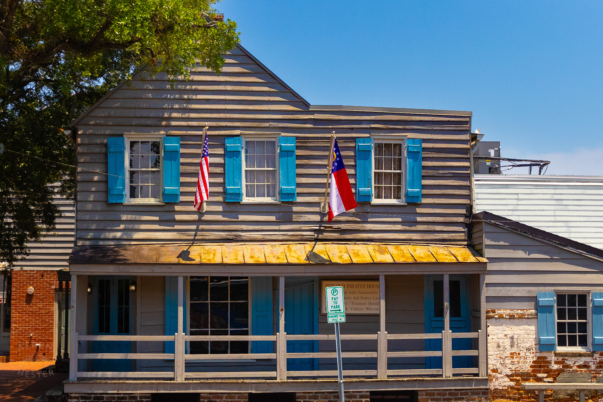 The Old Pirate House in Savannah Georgia. June 26th, 2024/Aspen Hester