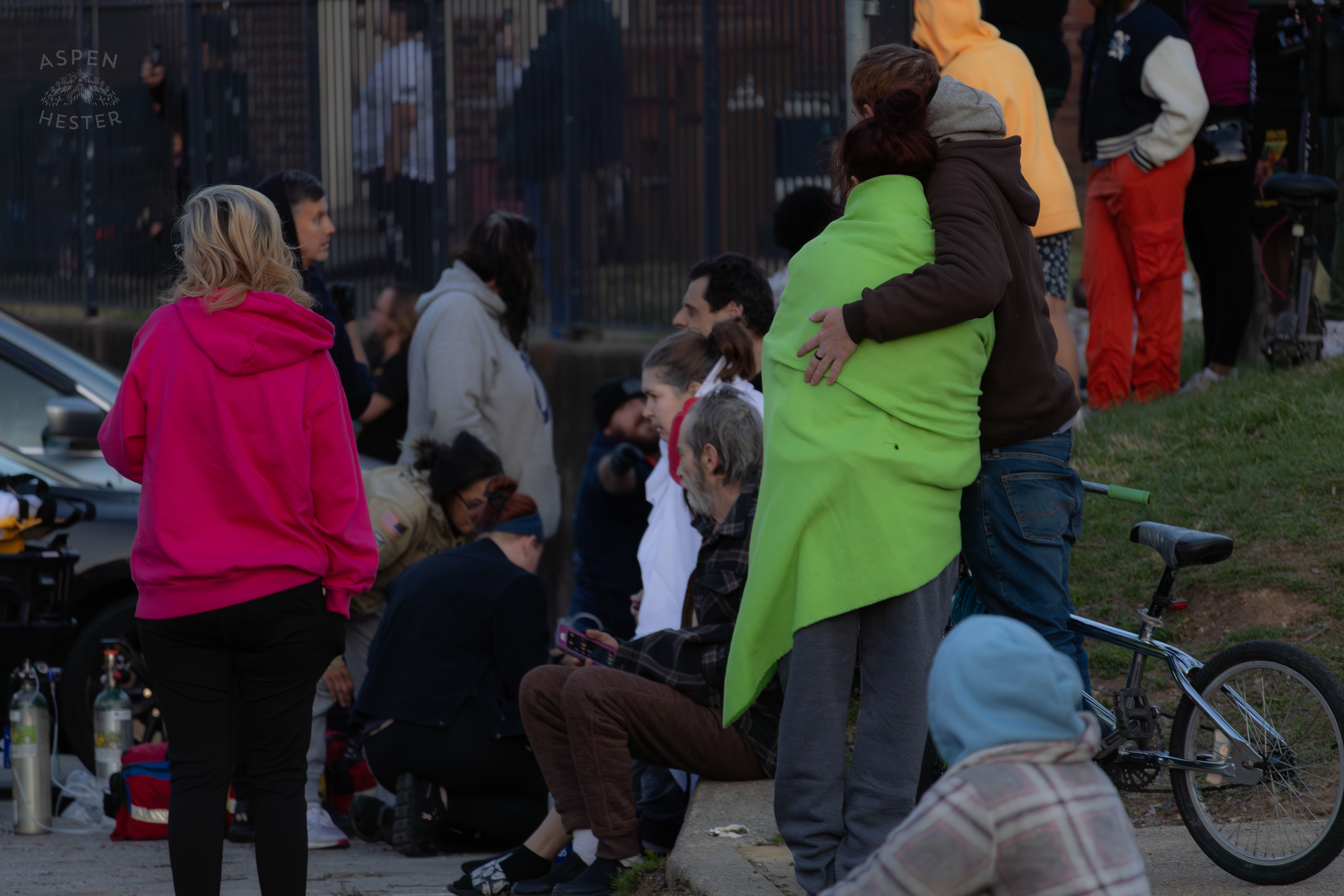  The Parkview Tower Fire in New Albany Indiana. March 22nd, 2025/Aspen Hester