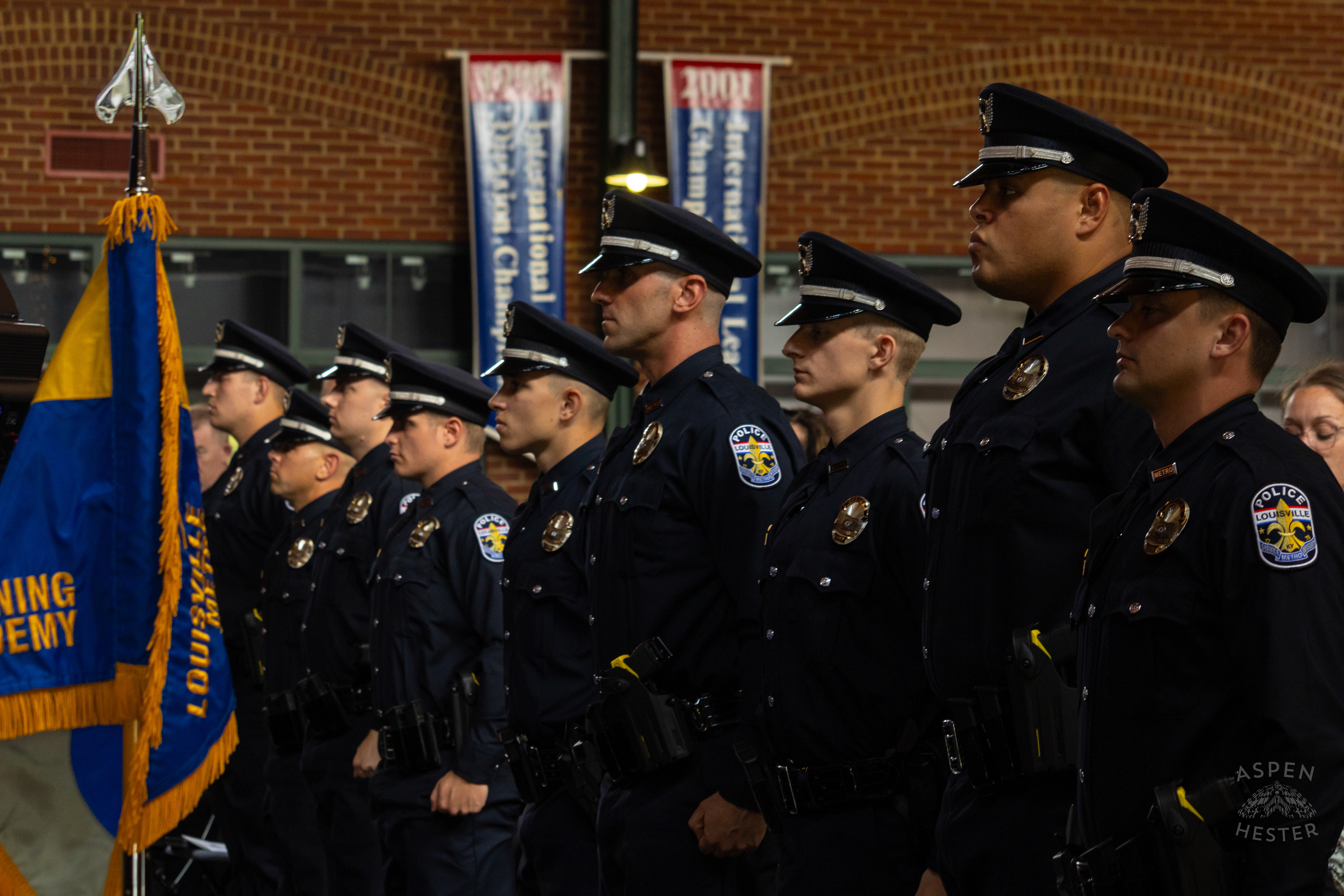 Newly Sworn in Recruits at The Graduation of MAC 59 into LMPD. August 30th, 2024Aspen Hester