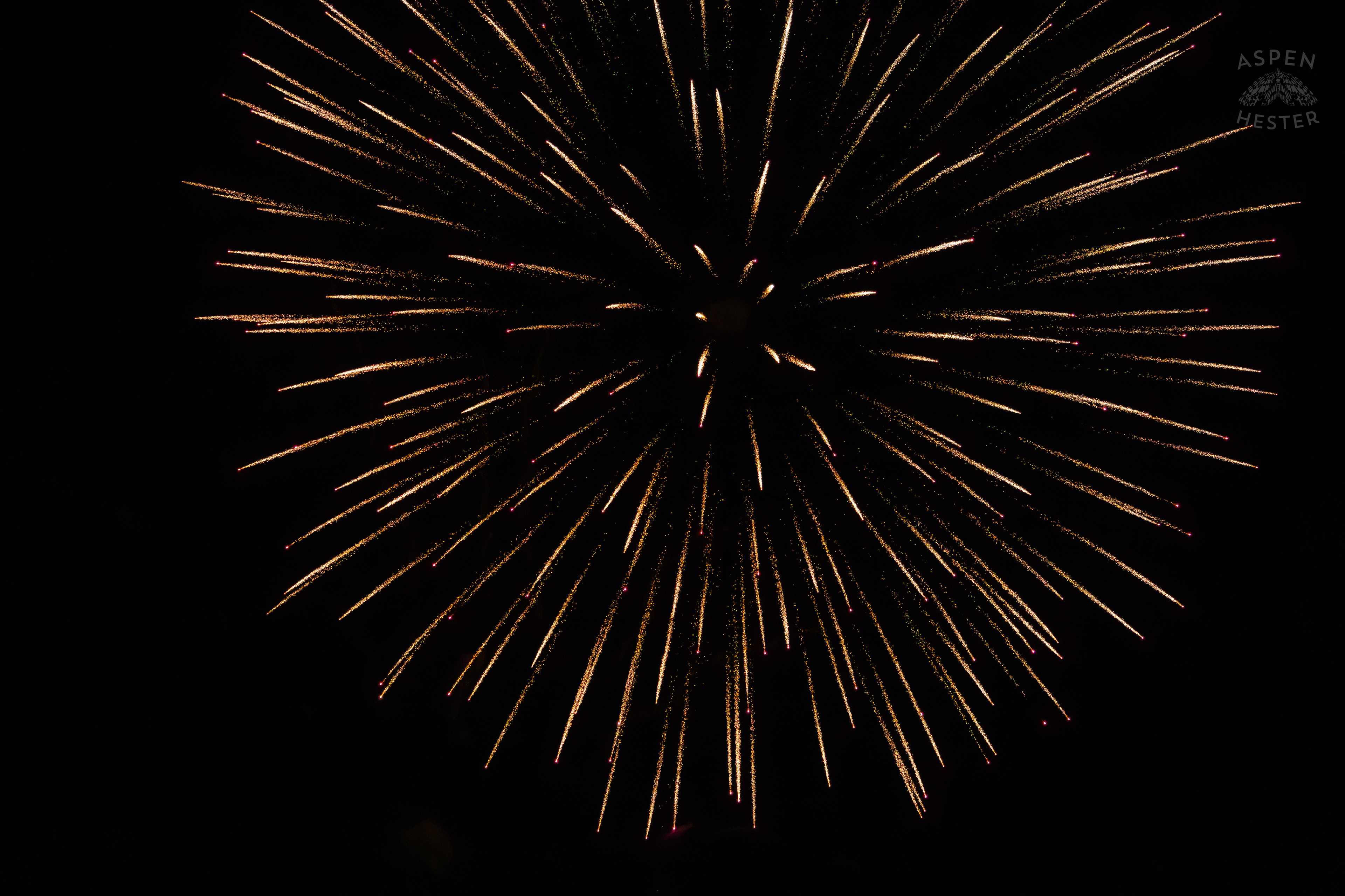 The Fireworks Show at Waterfront Park Fourth of July. July 4th, 2024/Aspen Hester