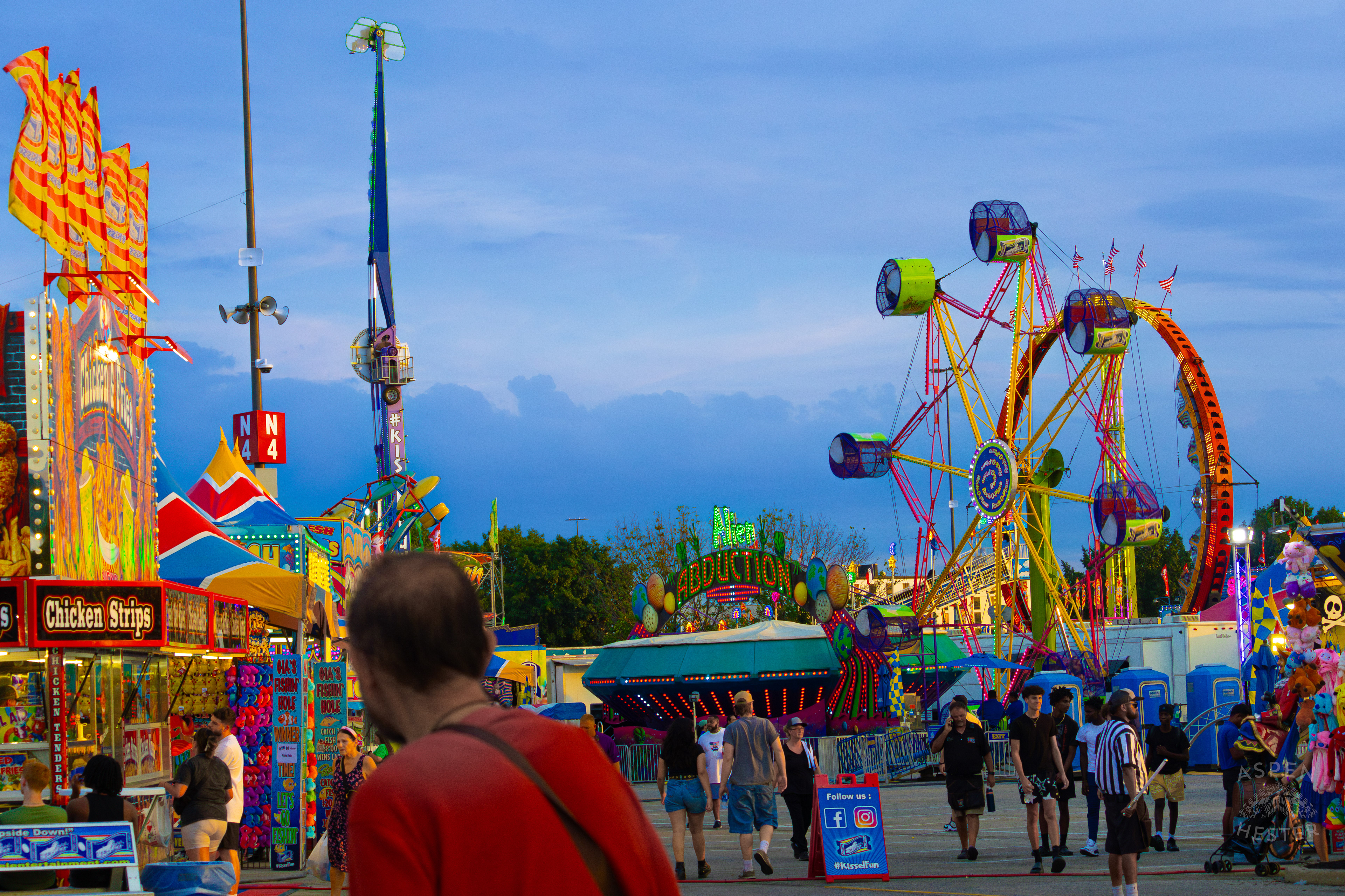 The 120th Kentucky State Fair at Sundown. July 15th, 2024/Aspen Hester