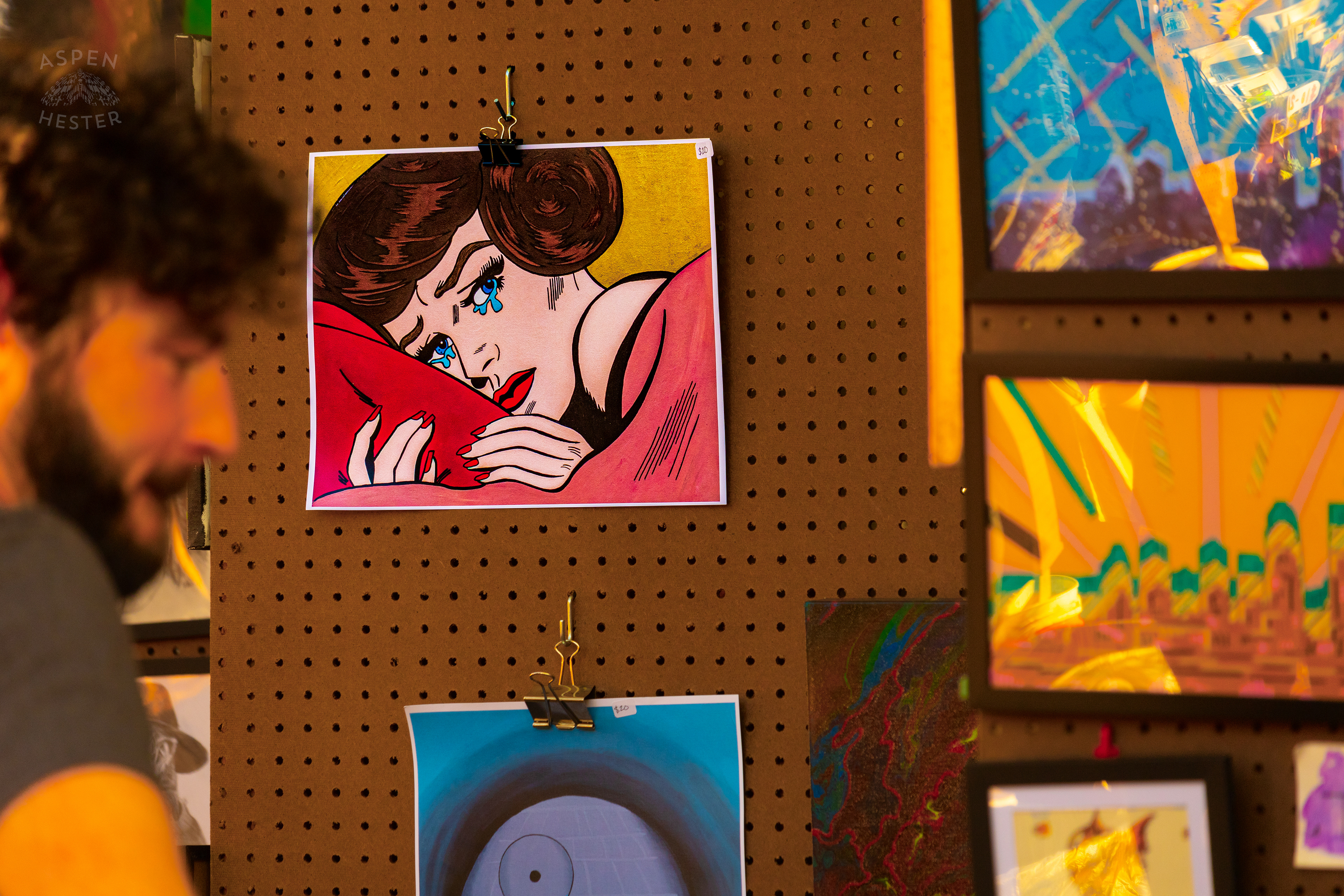 Pop Art for Sale At The 2024 Louisville Unfair. October 5th, 2024/Aspen Hester