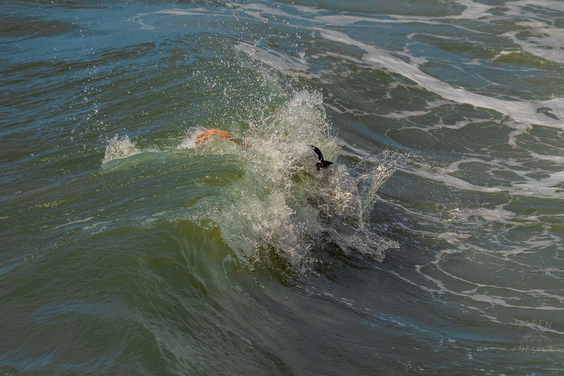 Children Swallowed by Waves on Tybee Island Georgia. June 27th, 2024/Aspen Hester