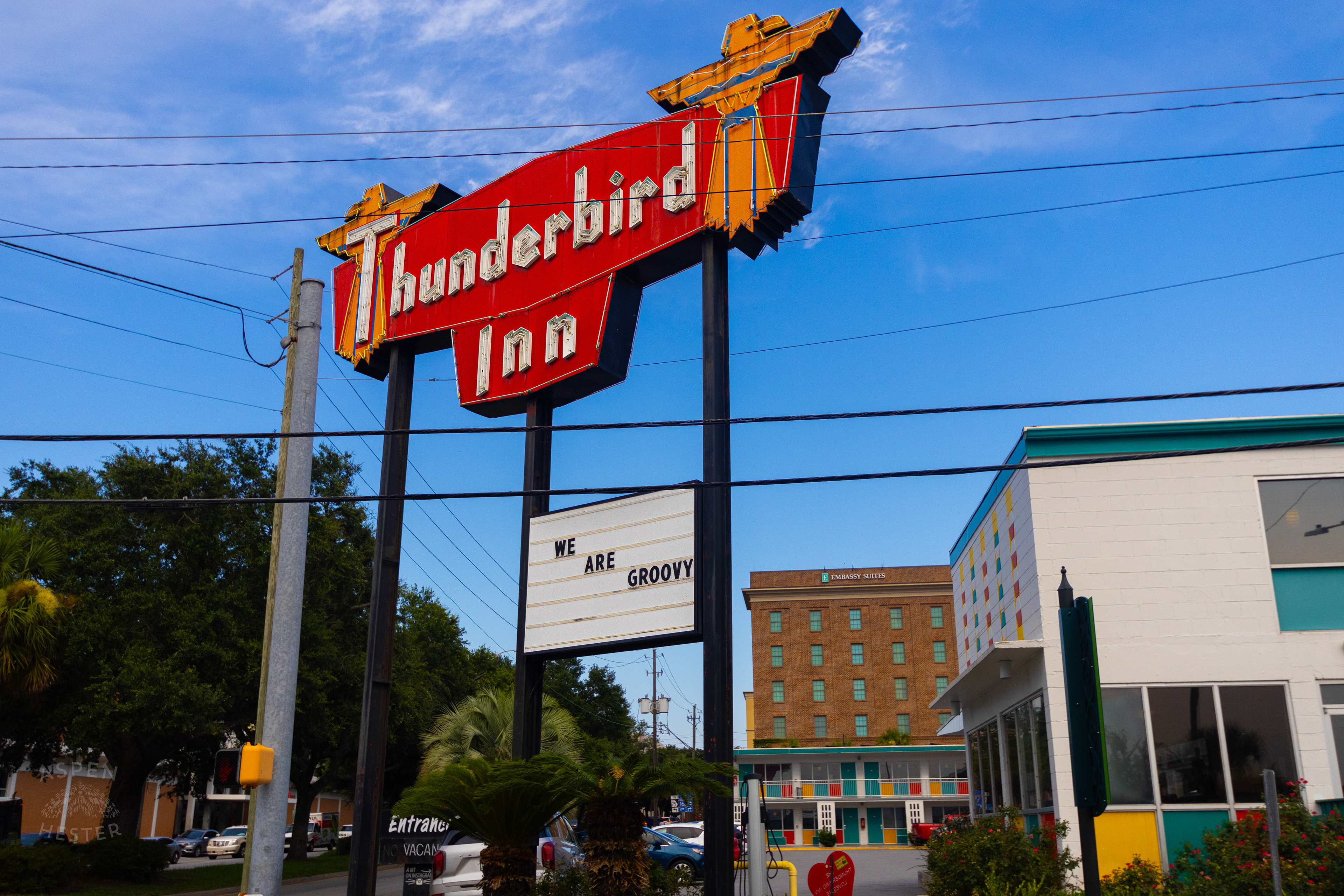 Thunderbird Inn in Savannah Georgia. June 26th, 2024/Aspen Hester 