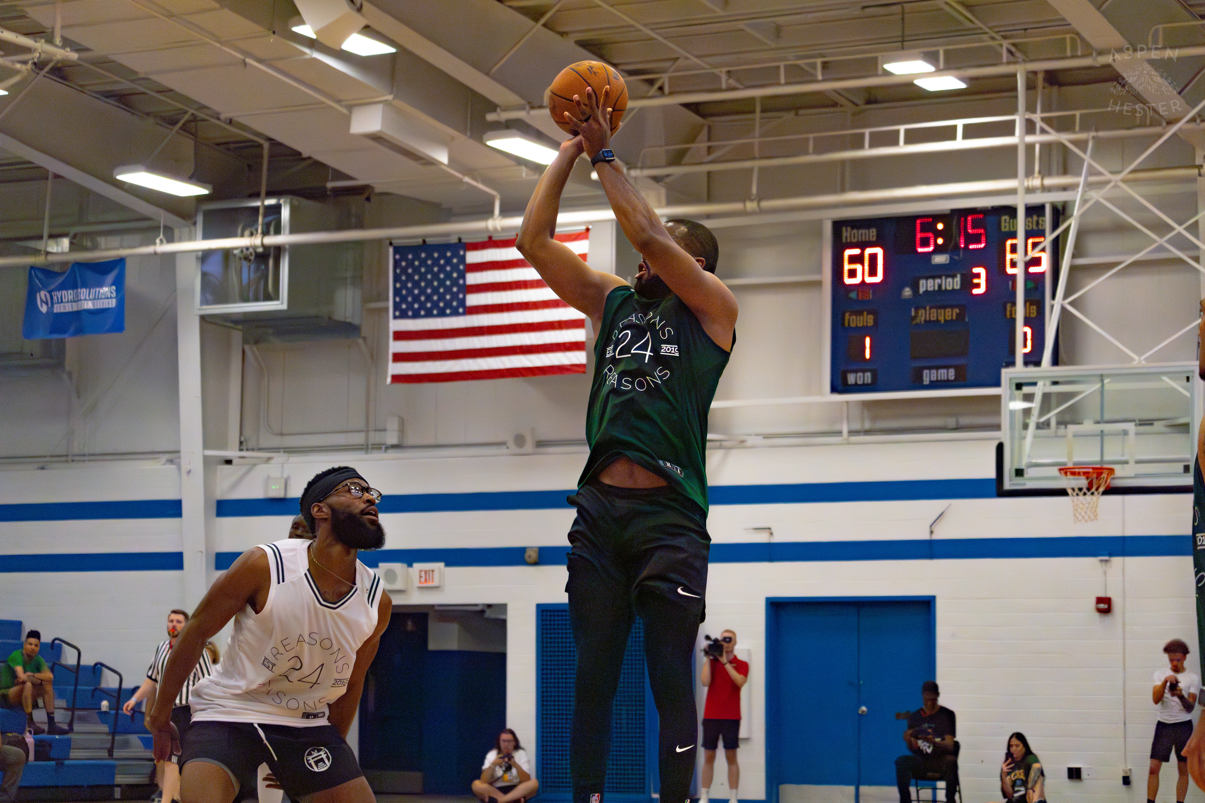 24 Reasons 'Be The Reason' Celebrity Basketball Game. June 22nd, 2024/Aspen Hester