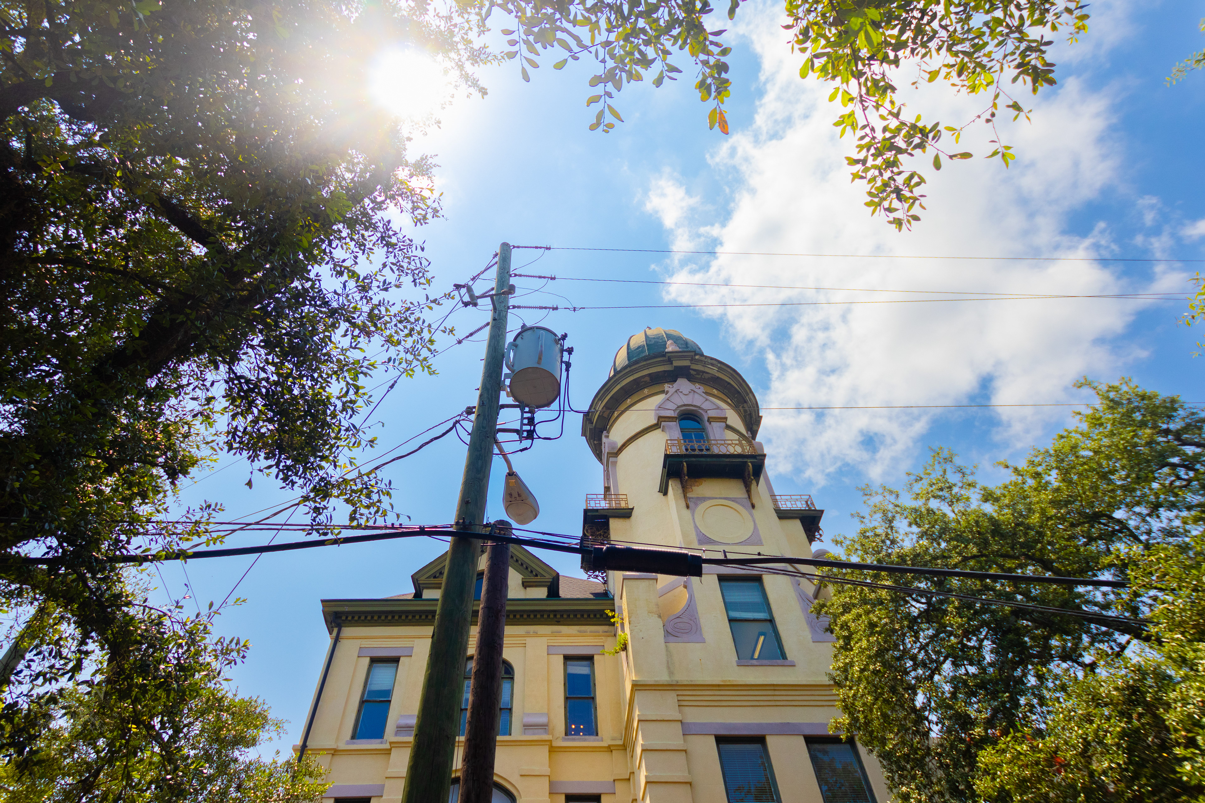 The Old Chatham County Jail in Savannah Georgia. June 26th, 2024/Aspen Hester