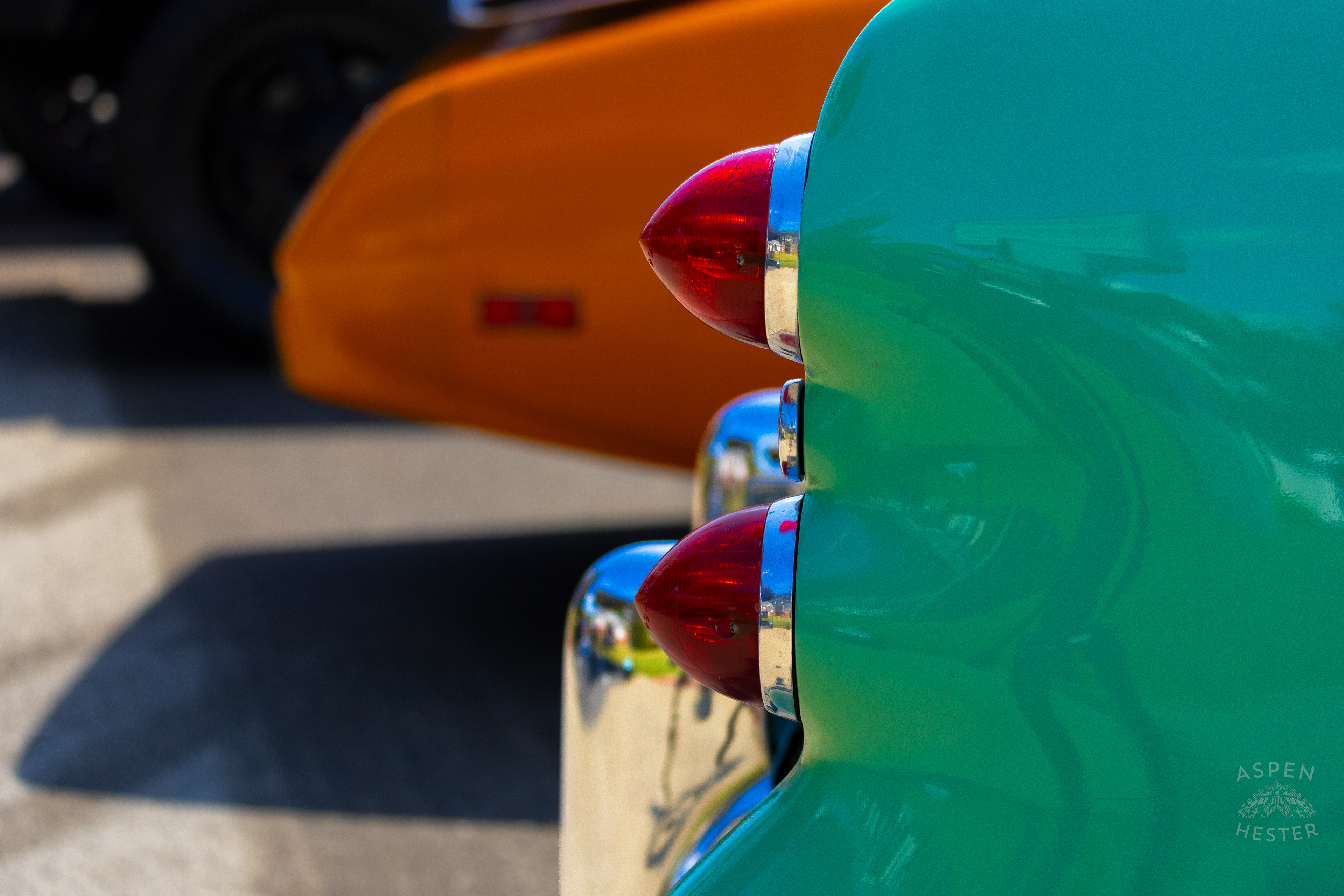 A Teal 1954 Buick Century Riviera on Display at The 2024 Jeffersontown Gaslight Festival. September 15th, 2024/Aspen Hester