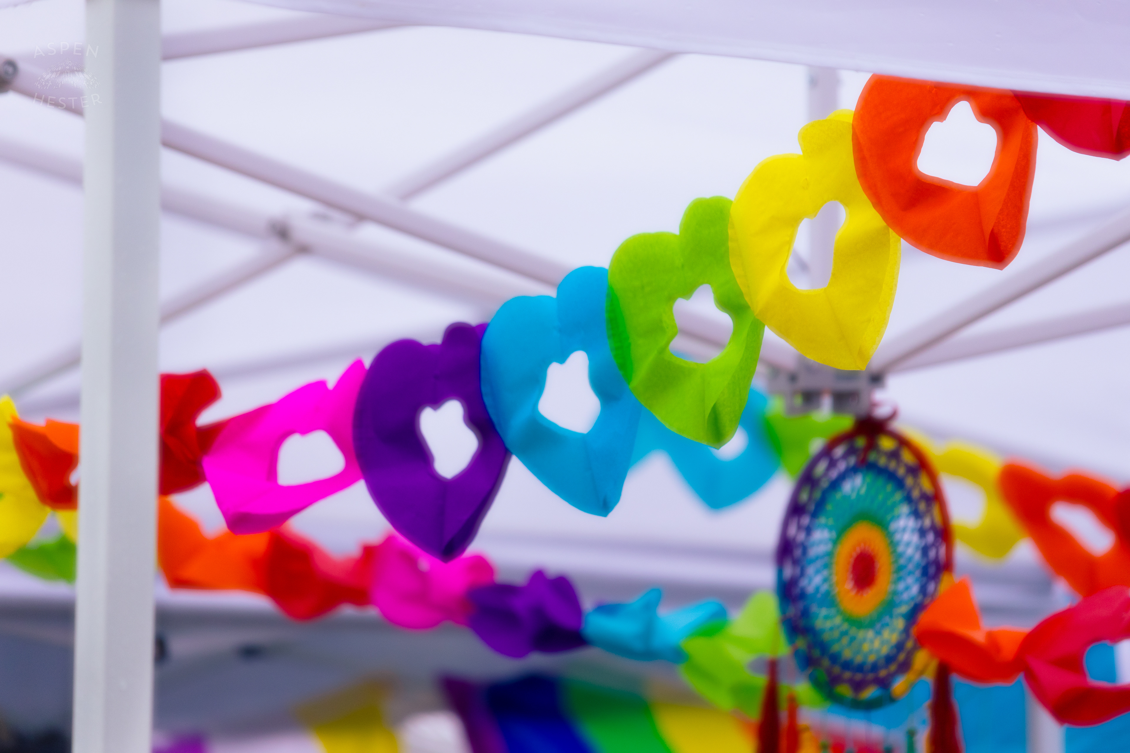 Decorations at Southern Indiana Pride. June 1st, 2024/Aspen Hester