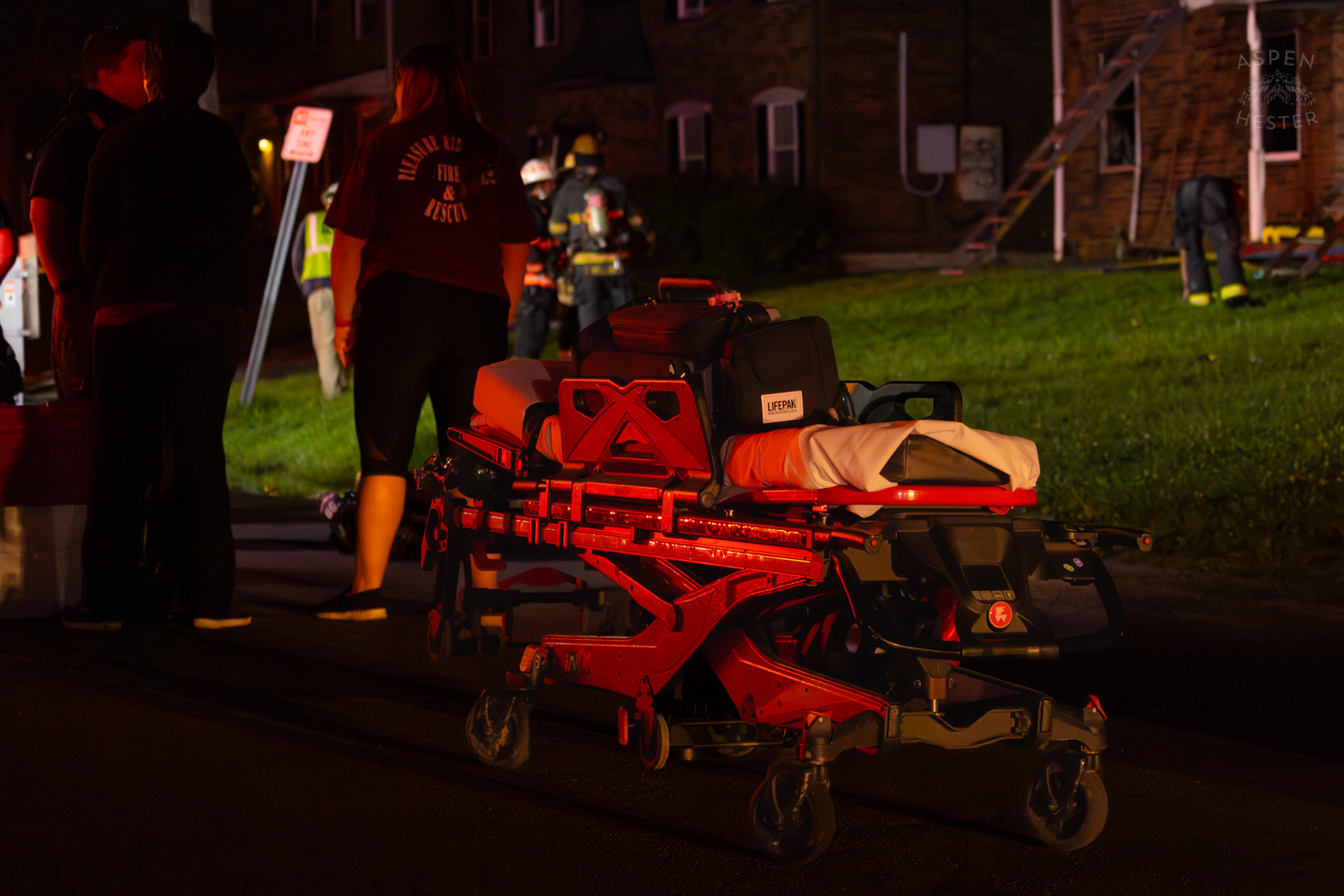 EMS on Stand By Big Run Creek Apartments. June 7th, 2024/Aspen Hester
