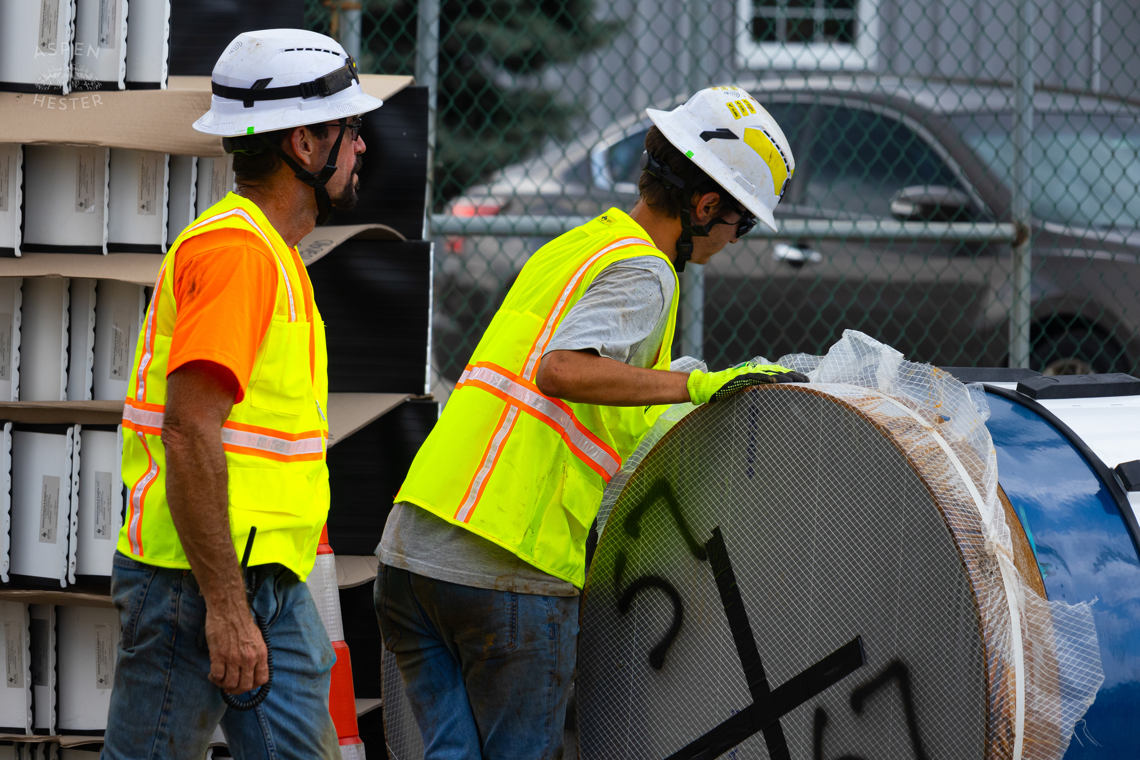 Louisville Water Company Working to Rehabilitate 130 Year Old Park Hill Water Main. July 31st, 2024/Aspen Hester