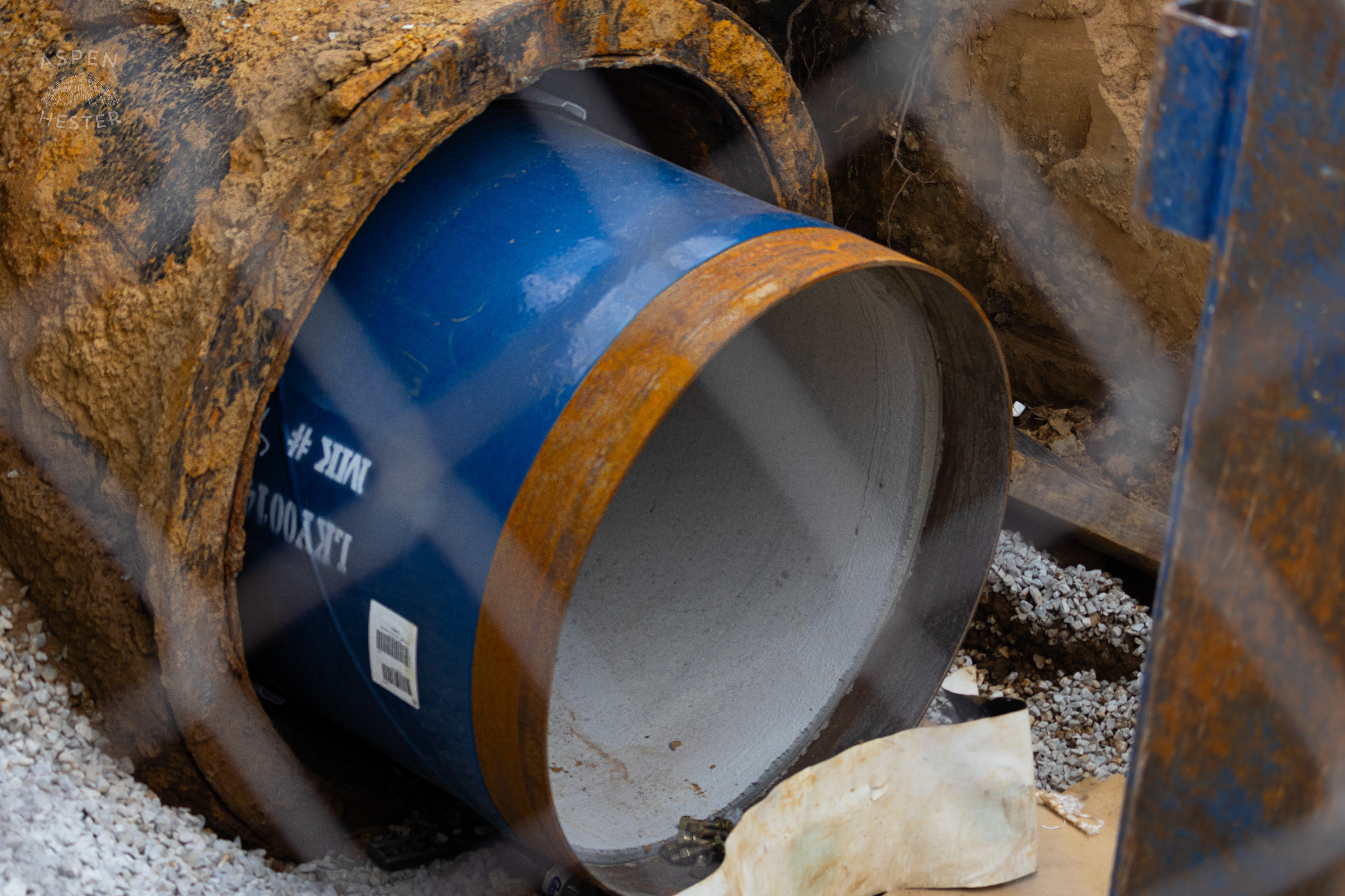 Louisville Water Company Working to Rehabilitate 130 Year Old Park Hill Water Main. July 31st, 2024/Aspen Hester