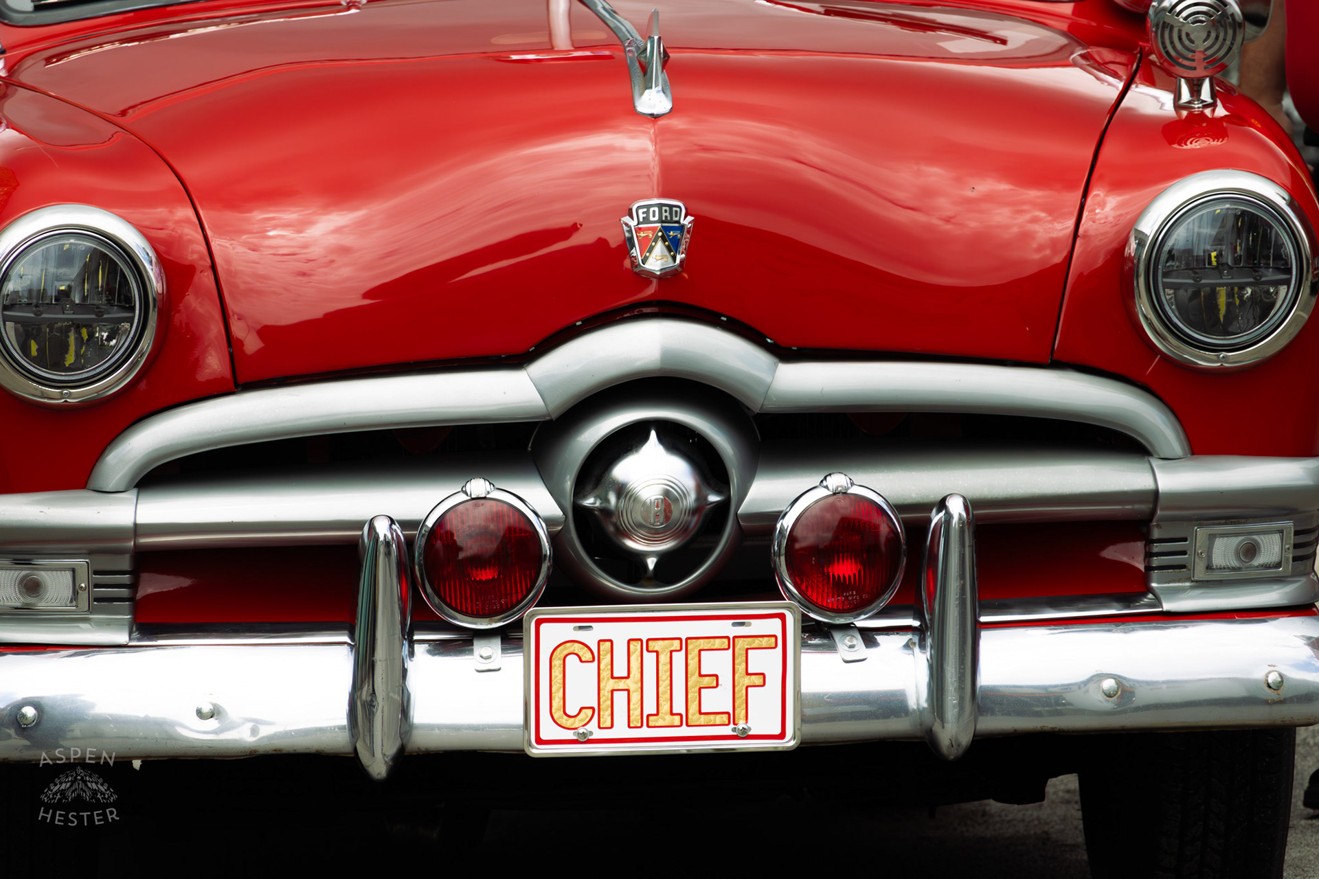 Vintage Firetruck at The 71st Crusade for Children. June 2nd, 2024/Aspen Hester