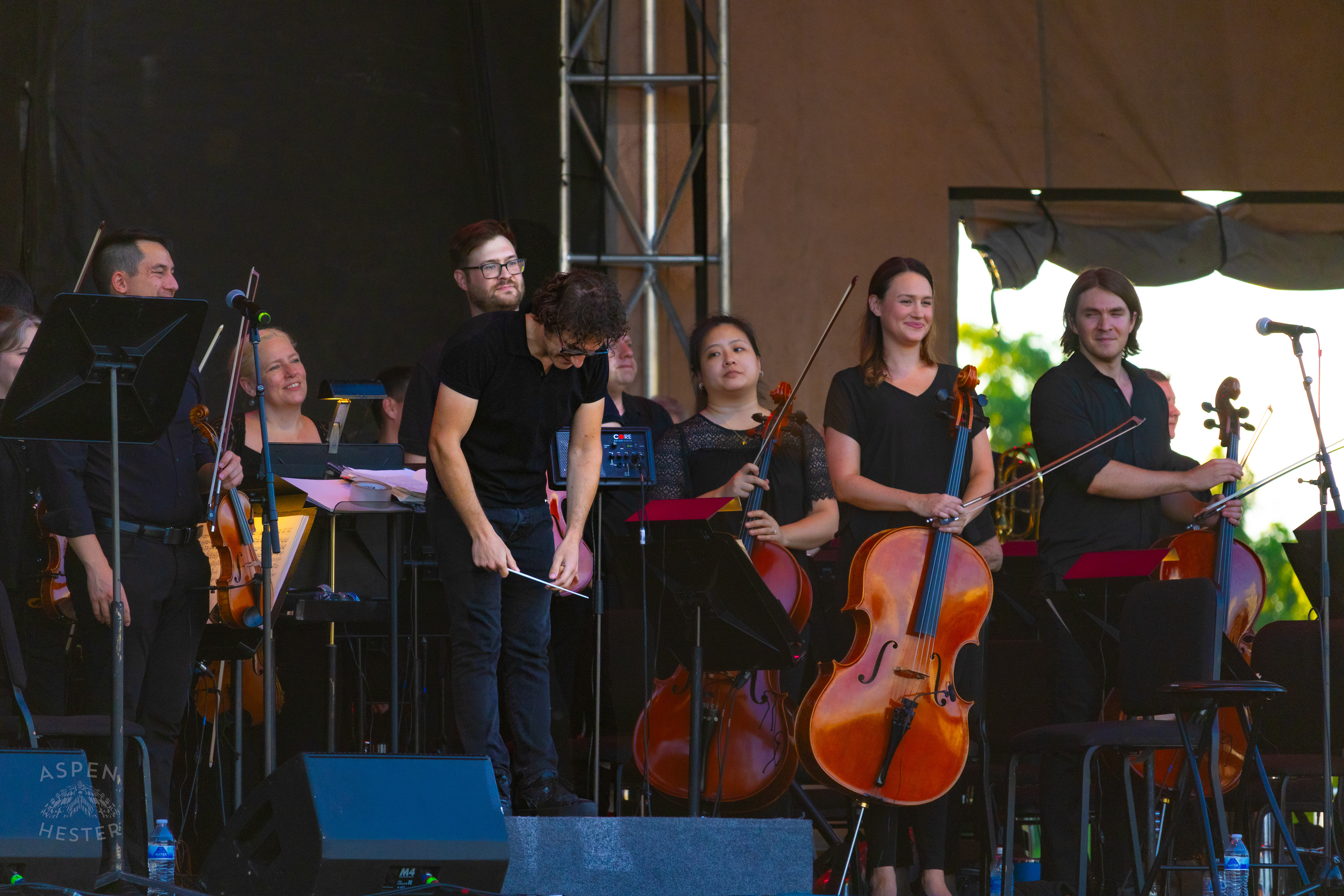 Teddy Abrams at Play America with The Louisville Orchestra. July 5th, 2024/Aspen Hester