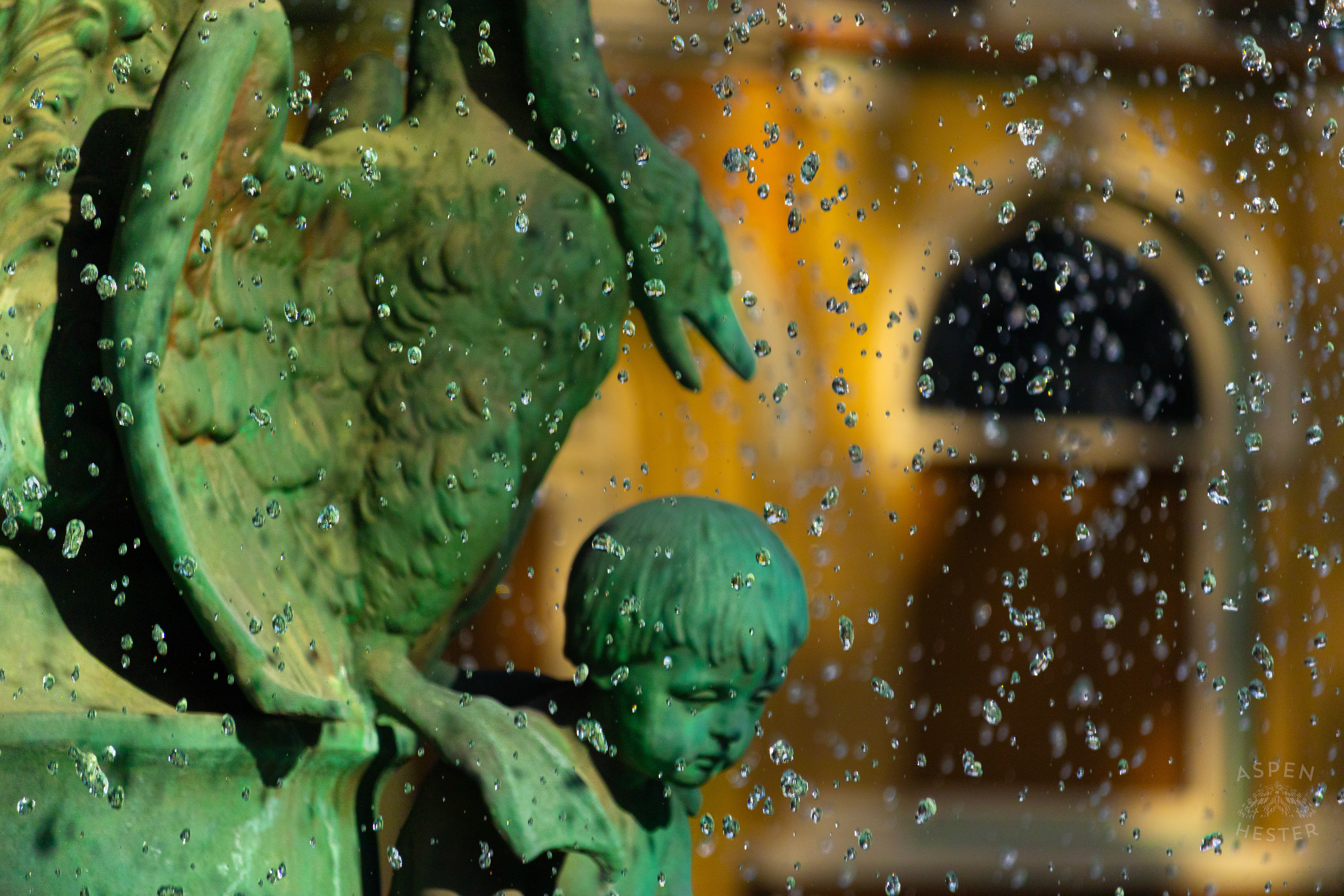 St James Court Fountain. June 6th, 2024/Aspen Hester