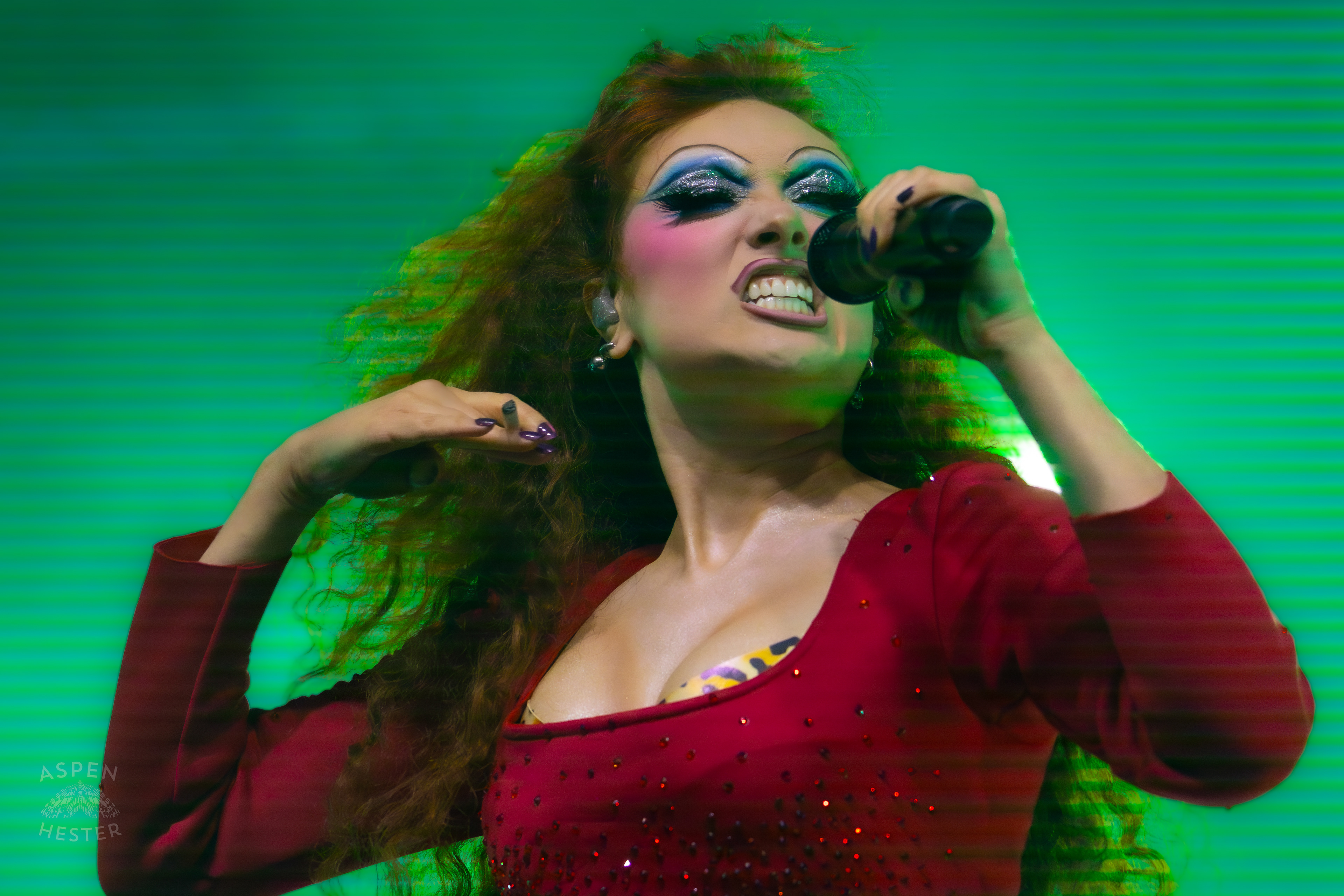 Chappell Roan Performing at Kentuckiana Pride. June 15th, 2024/Aspen Hester