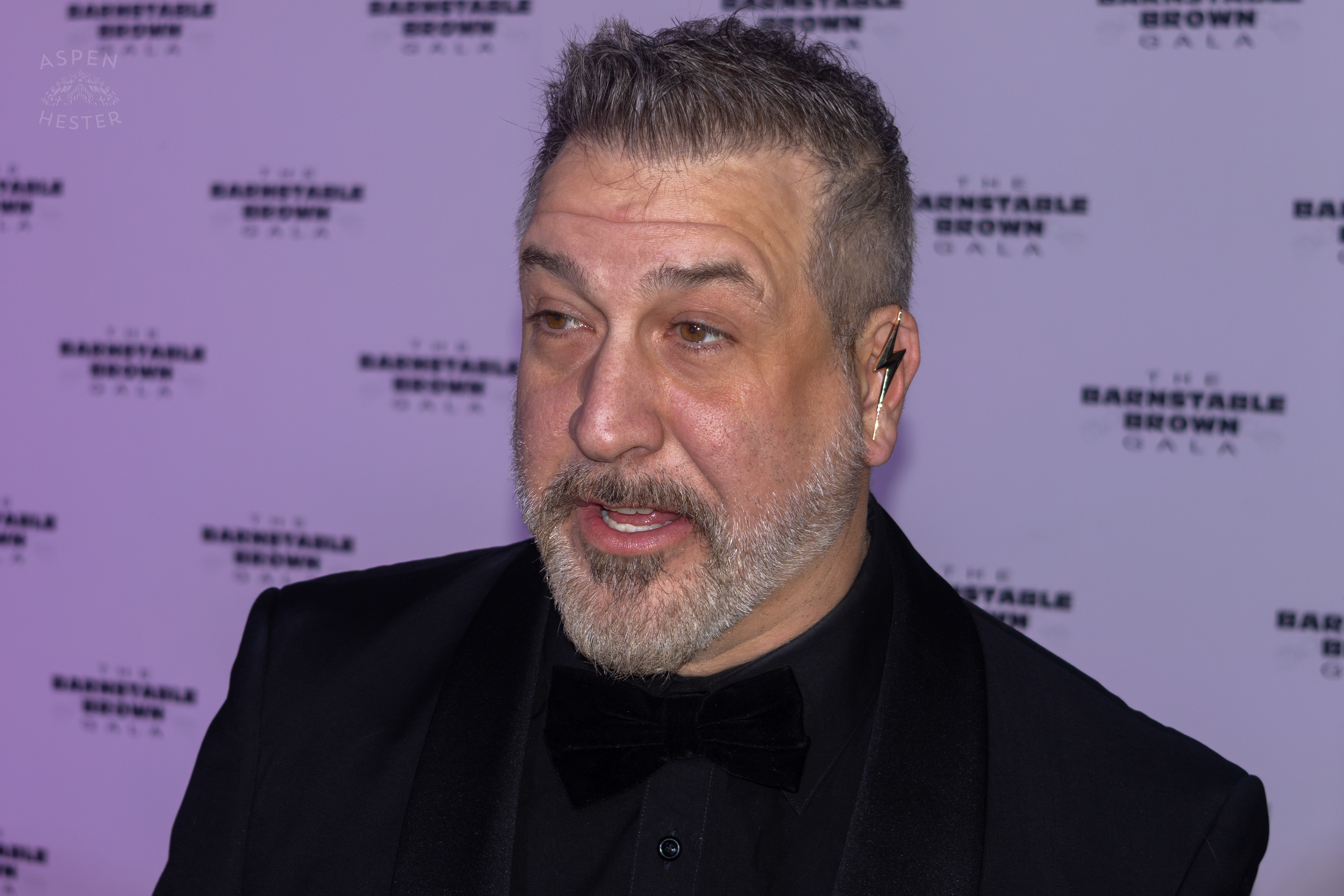 NSYNCs’ Joey Fatone on The Red Carpet at The 2025 Barnstable-Brown Gala. May 2nd, 2025/Aspen Hester