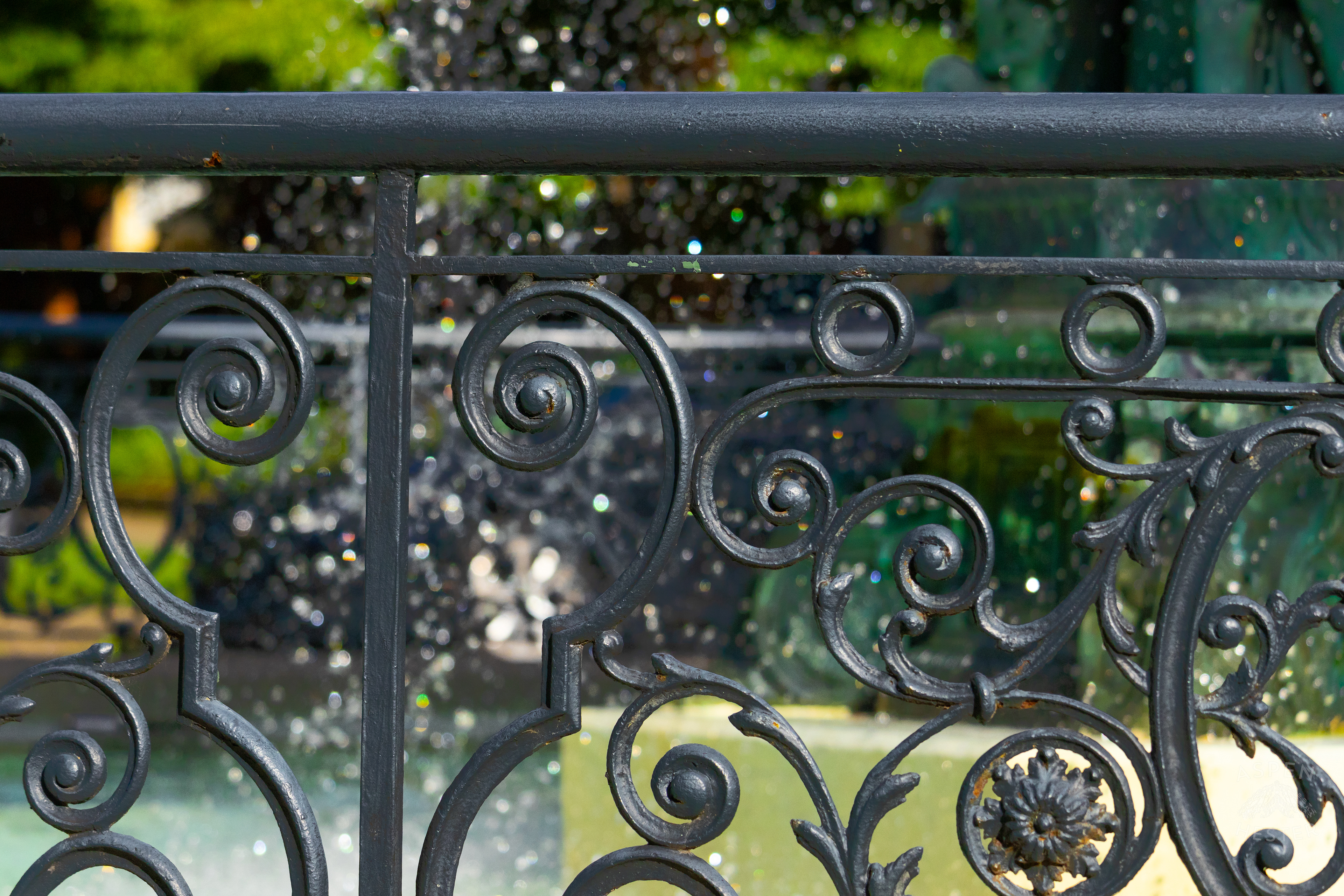 St James Court Fountain. June 6th, 2024/Aspen Hester