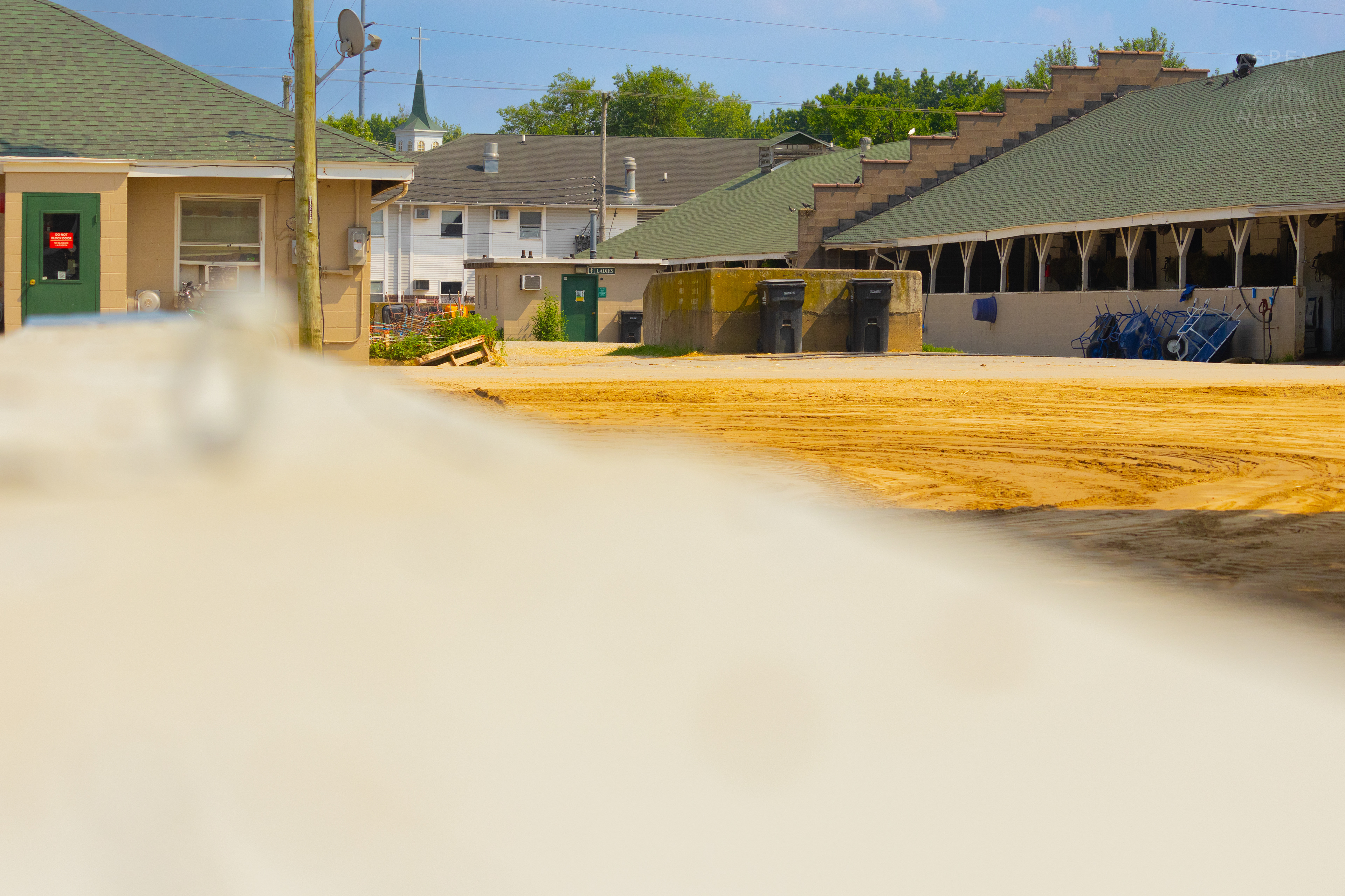 Churchill Backside Barn Stables. June 21st, 2024/Aspen Hester