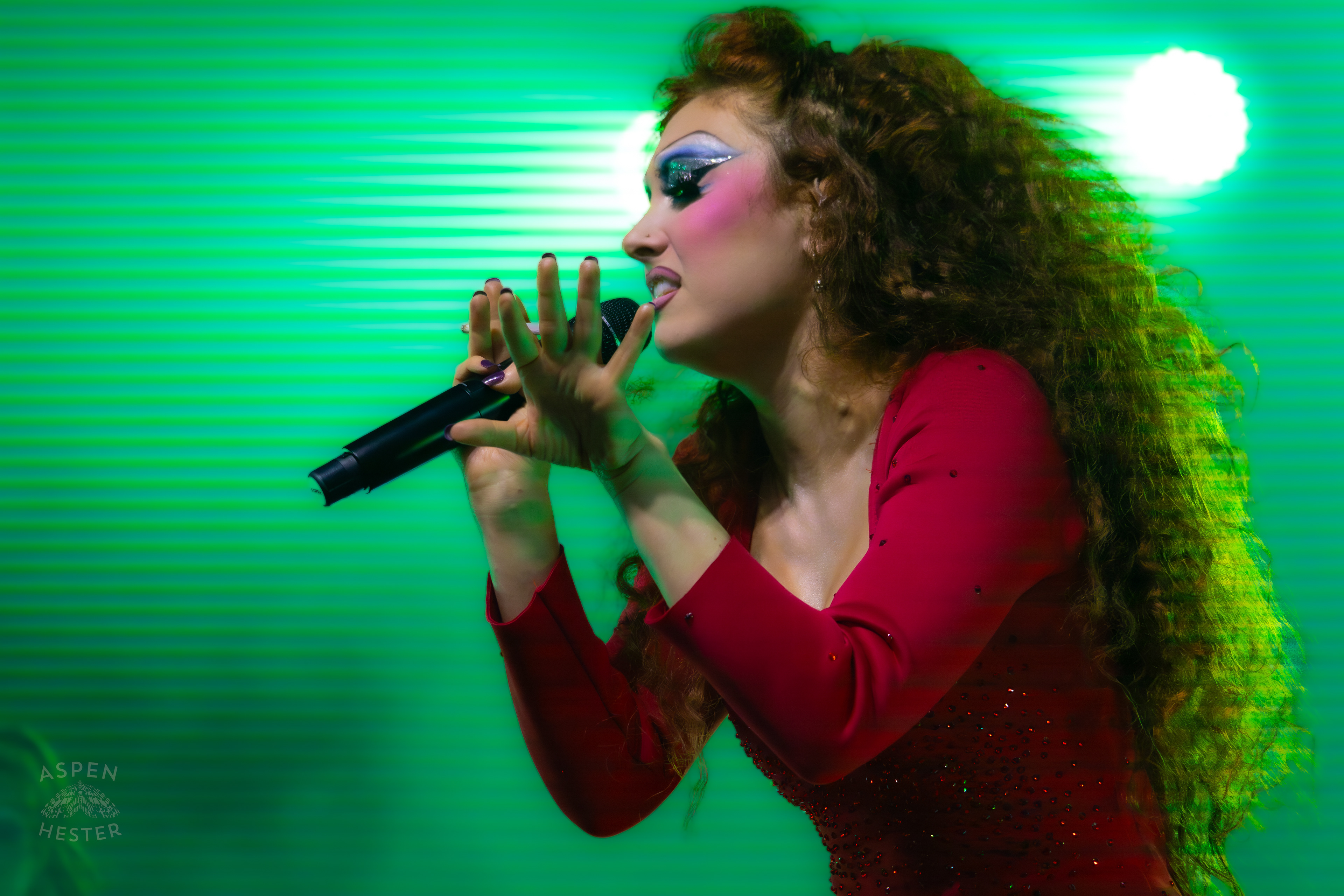 Chappell Roan Performing at Kentuckiana Pride. June 15th, 2024/Aspen Hester