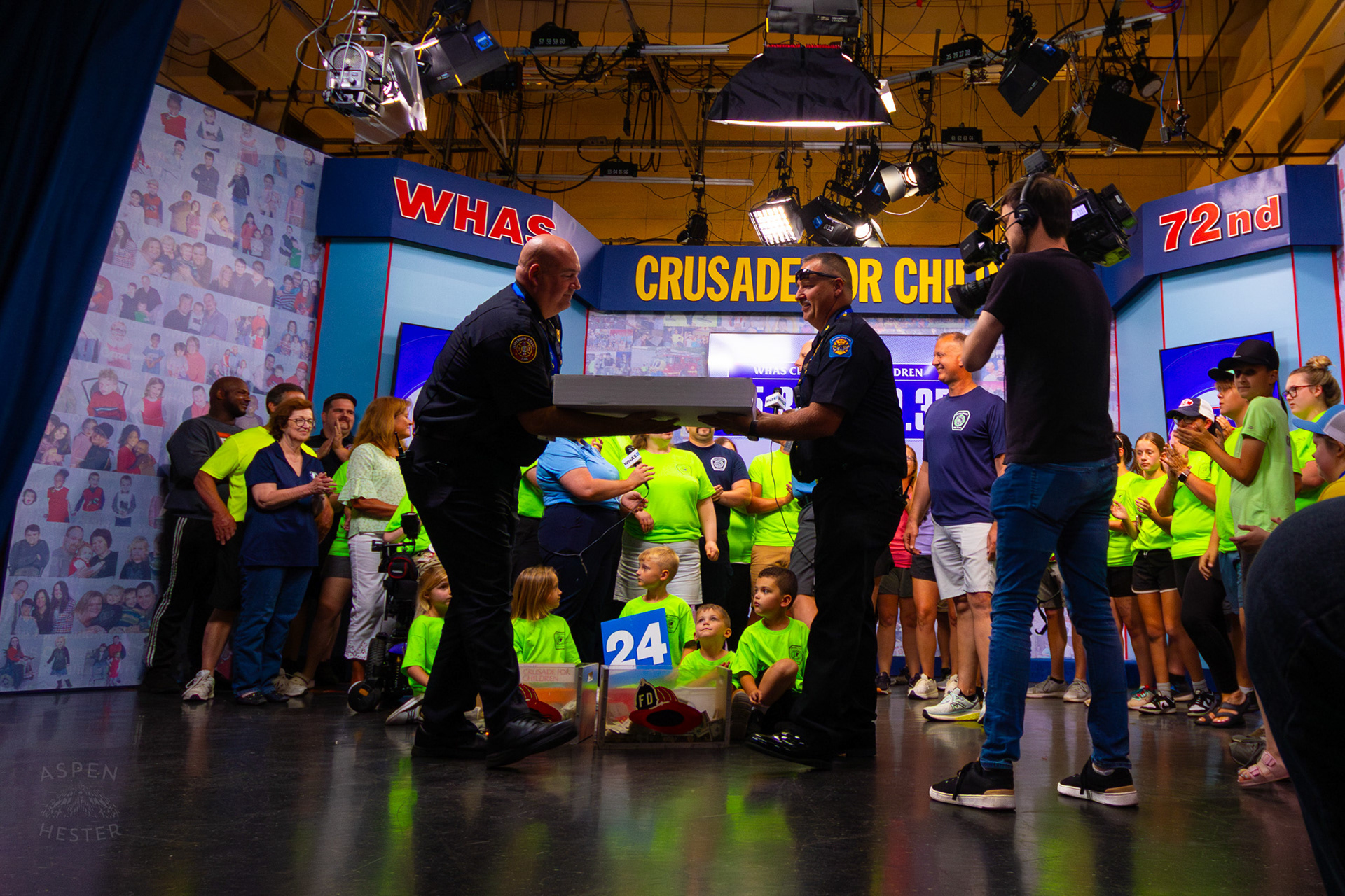 The 72nd Crusade for Children Team Live on TV Working to Raise Money for Special Needs Kids. June 8th, 2025/Aspen Hester