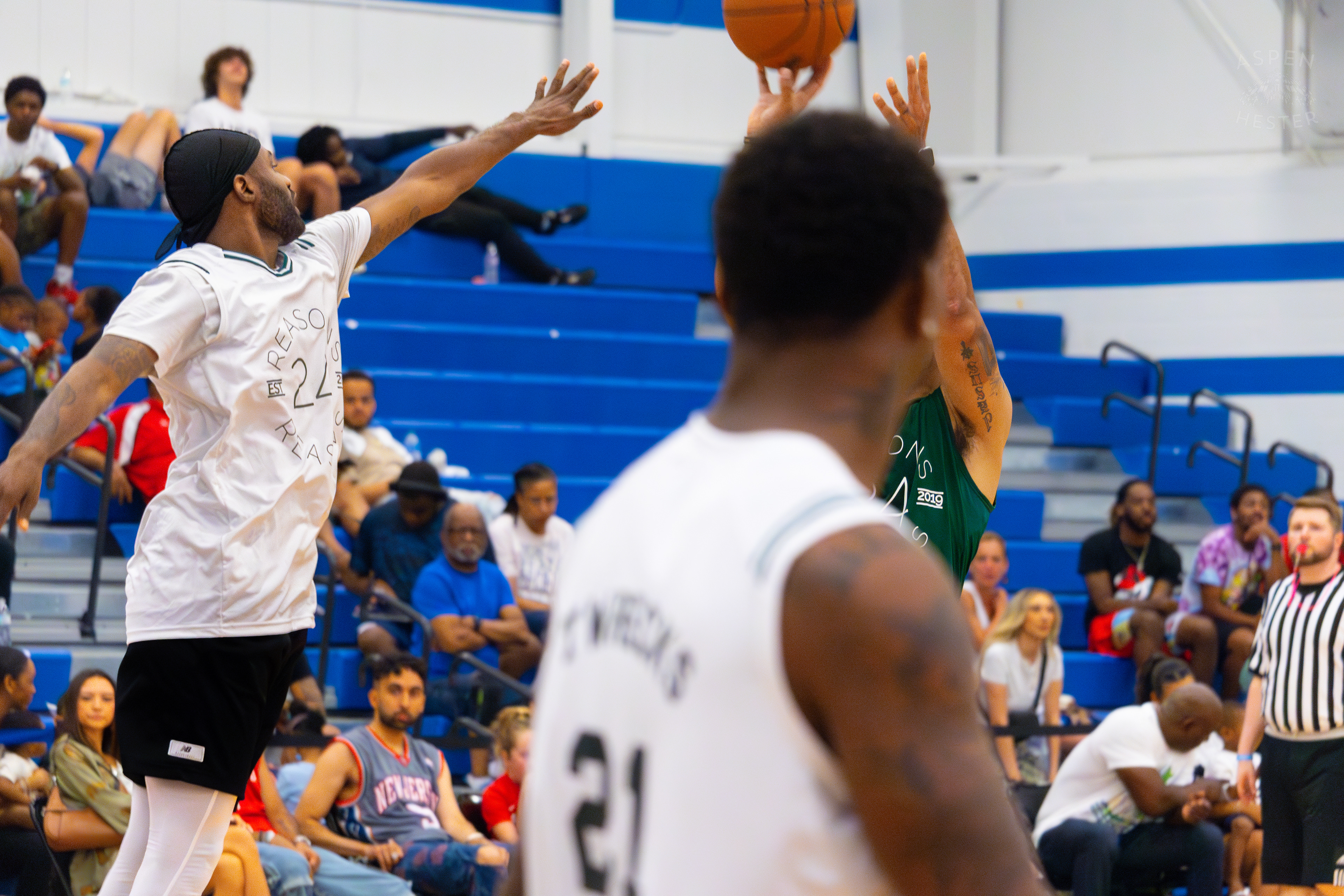 24 Reasons 'Be The Reason' Celebrity Basketball Game. June 22nd, 2024/Aspen Hester