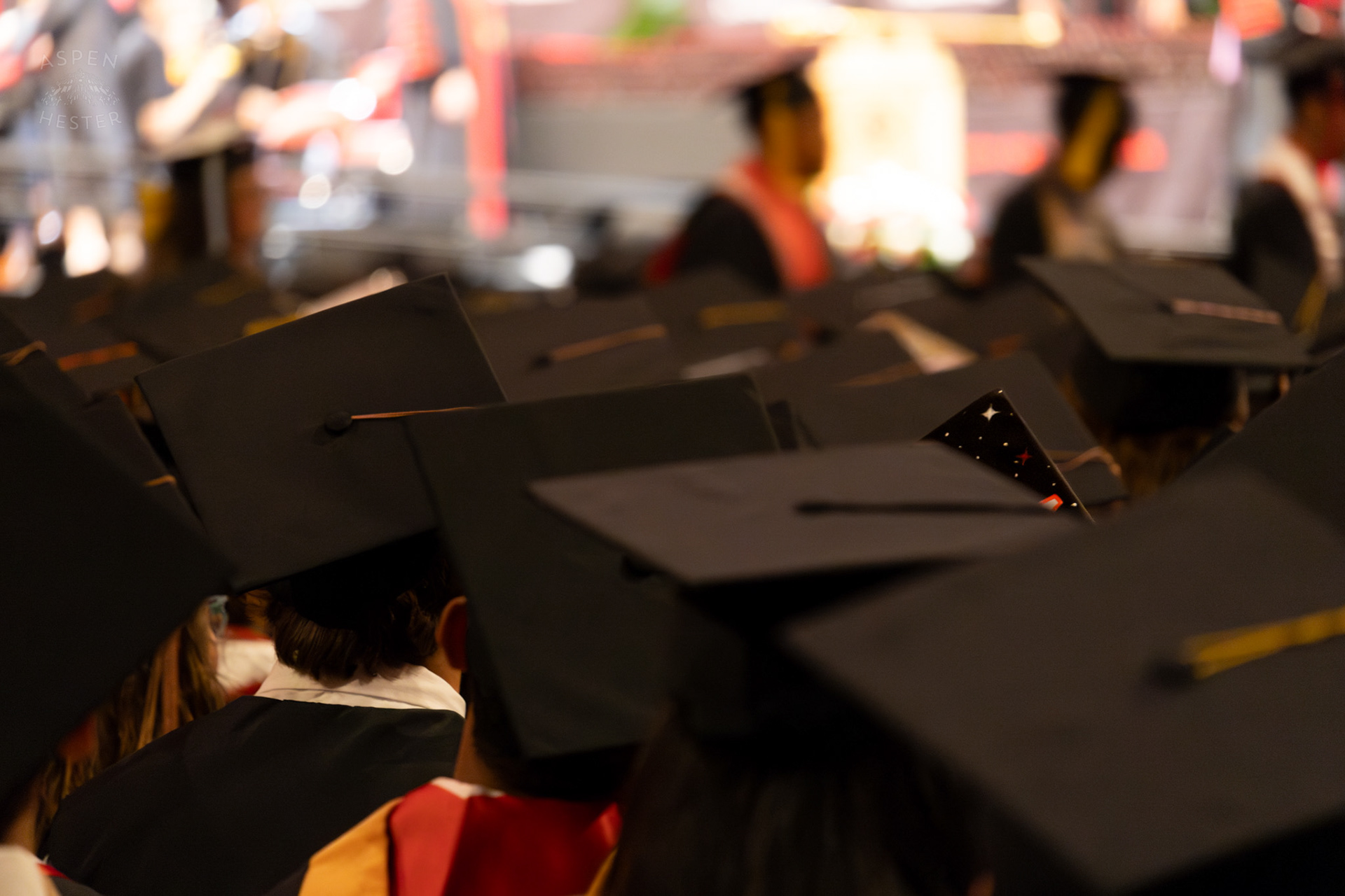 Graduation Cap at UofL's 2024 Spring Graduation. May 11th, 2024/Aspen Hester