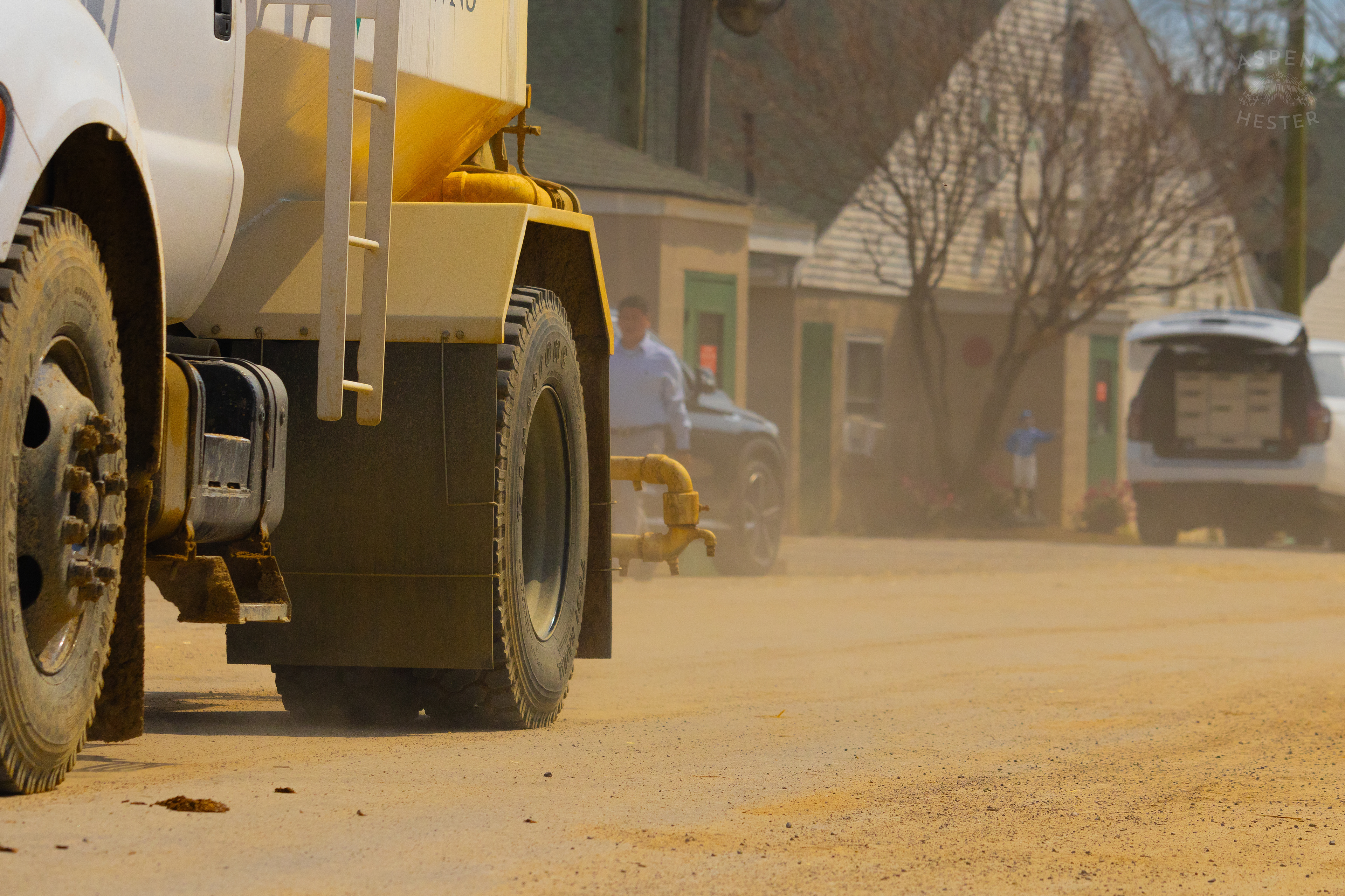 A Truck Dusting Through the Backside. June 21st, 2024/Aspen Hester