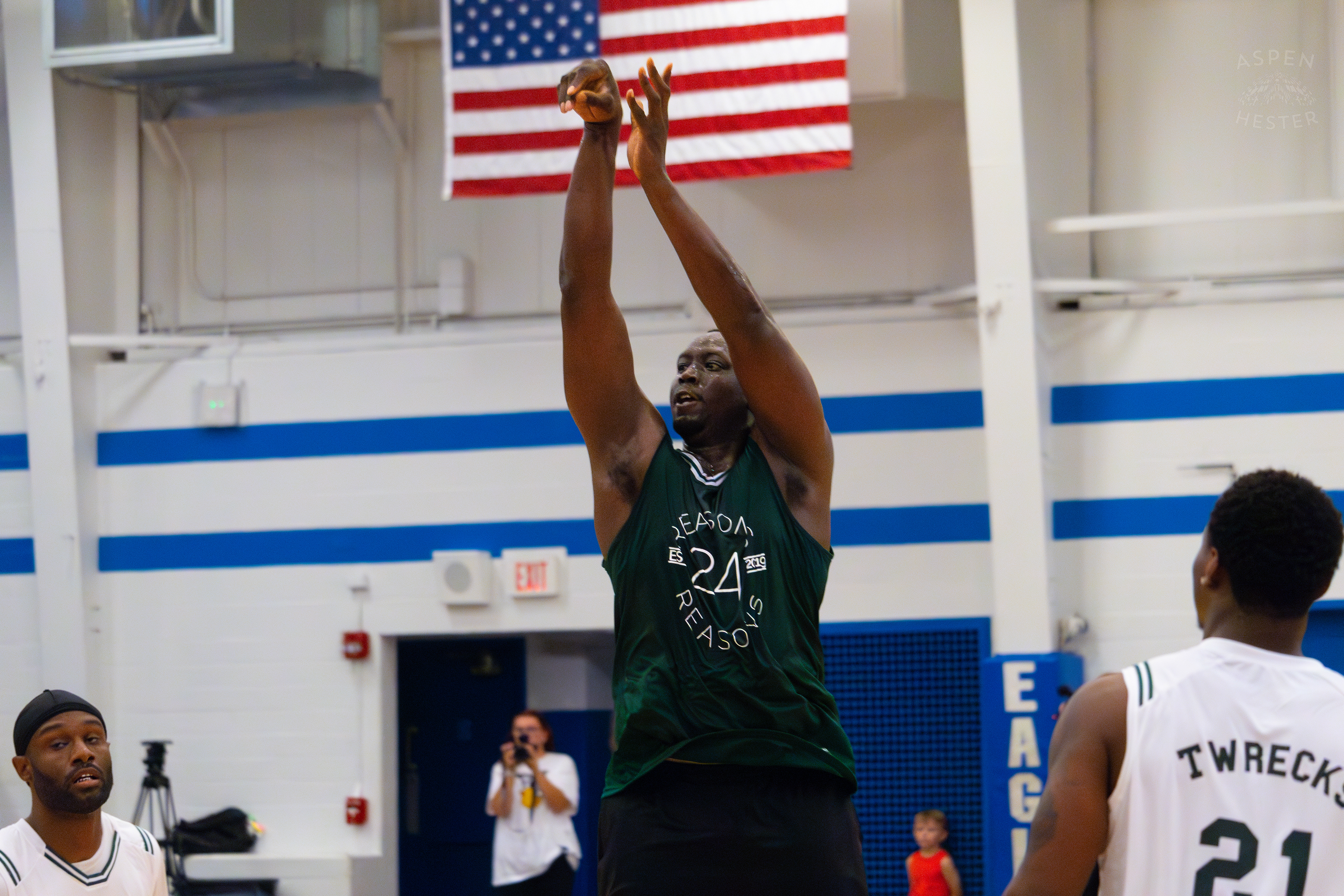 24 Reasons 'Be The Reason' Celebrity Basketball Game. June 22nd, 2024/Aspen Hester