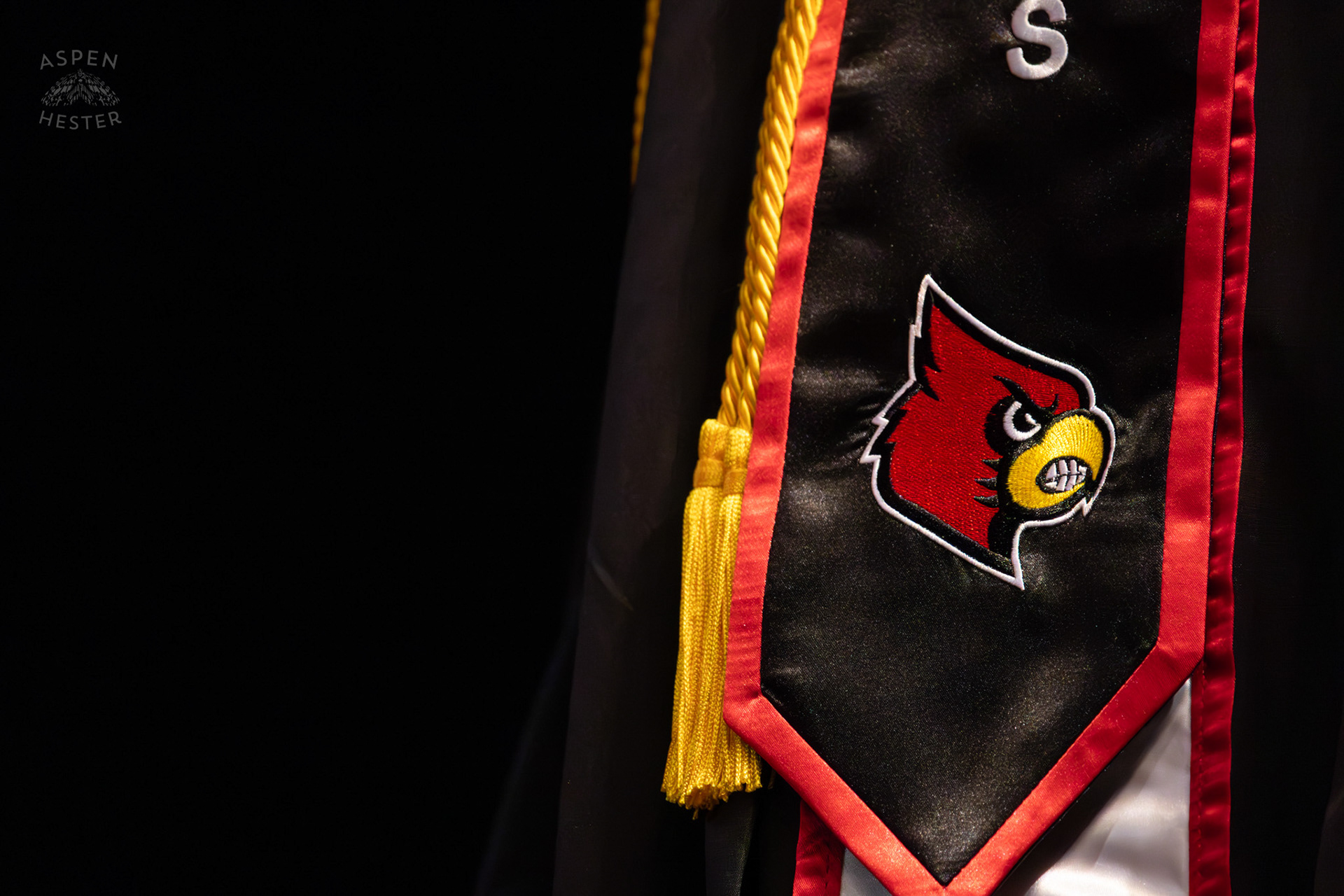 Stolls at UofL's 2024 Spring Graduation. May 11th, 2024/Aspen Hester