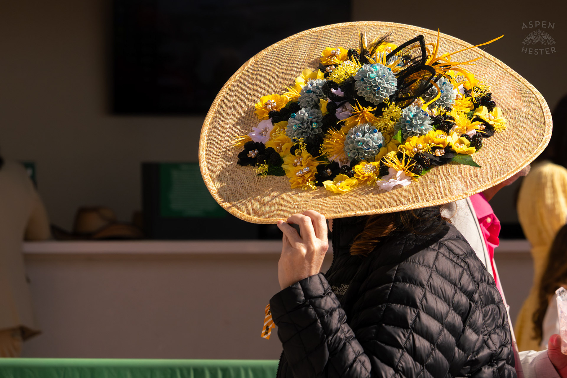 Fashion and Fascinators Heading Towards The Churchill Downs Grand Stands During Thurby. April 30th, 2026/Aspen Hester