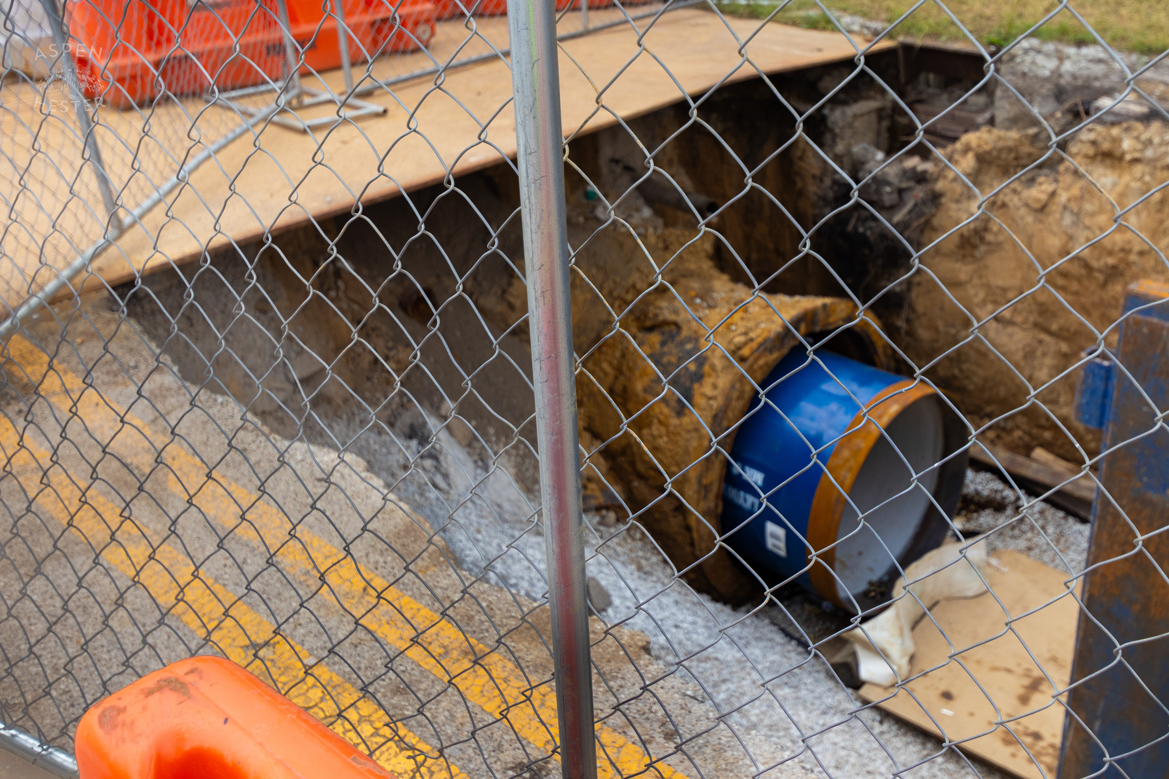 Louisville Water Company Working to Rehabilitate 130 Year Old Park Hill Water Main. July 31st, 2024/Aspen Hester