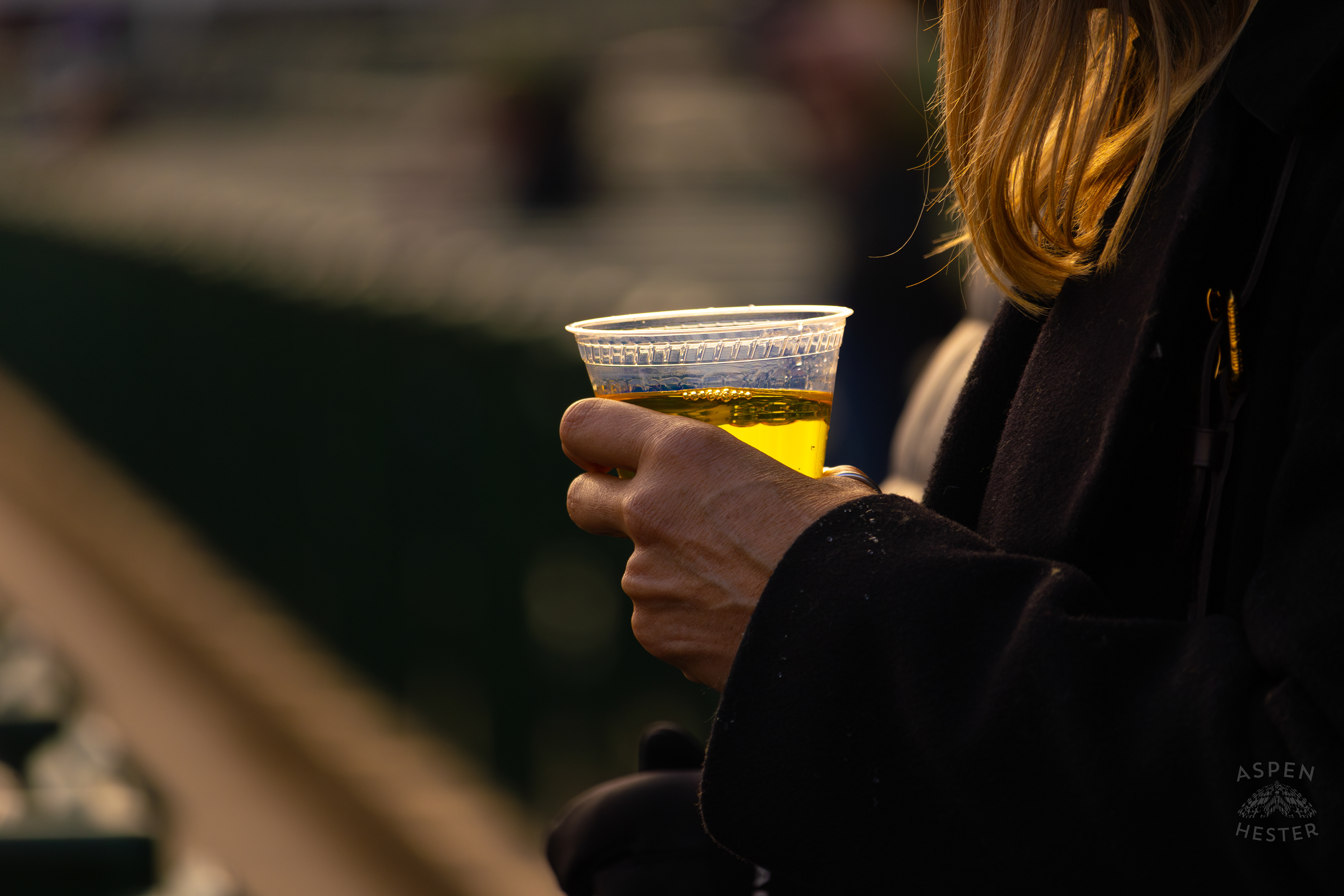 People Celebrating The Holiday, Drinks in Hand, with Family and Friends During The Thanksgiving Day Festivities At Churchill Downs. November 28th, 2024/Aspen Hester