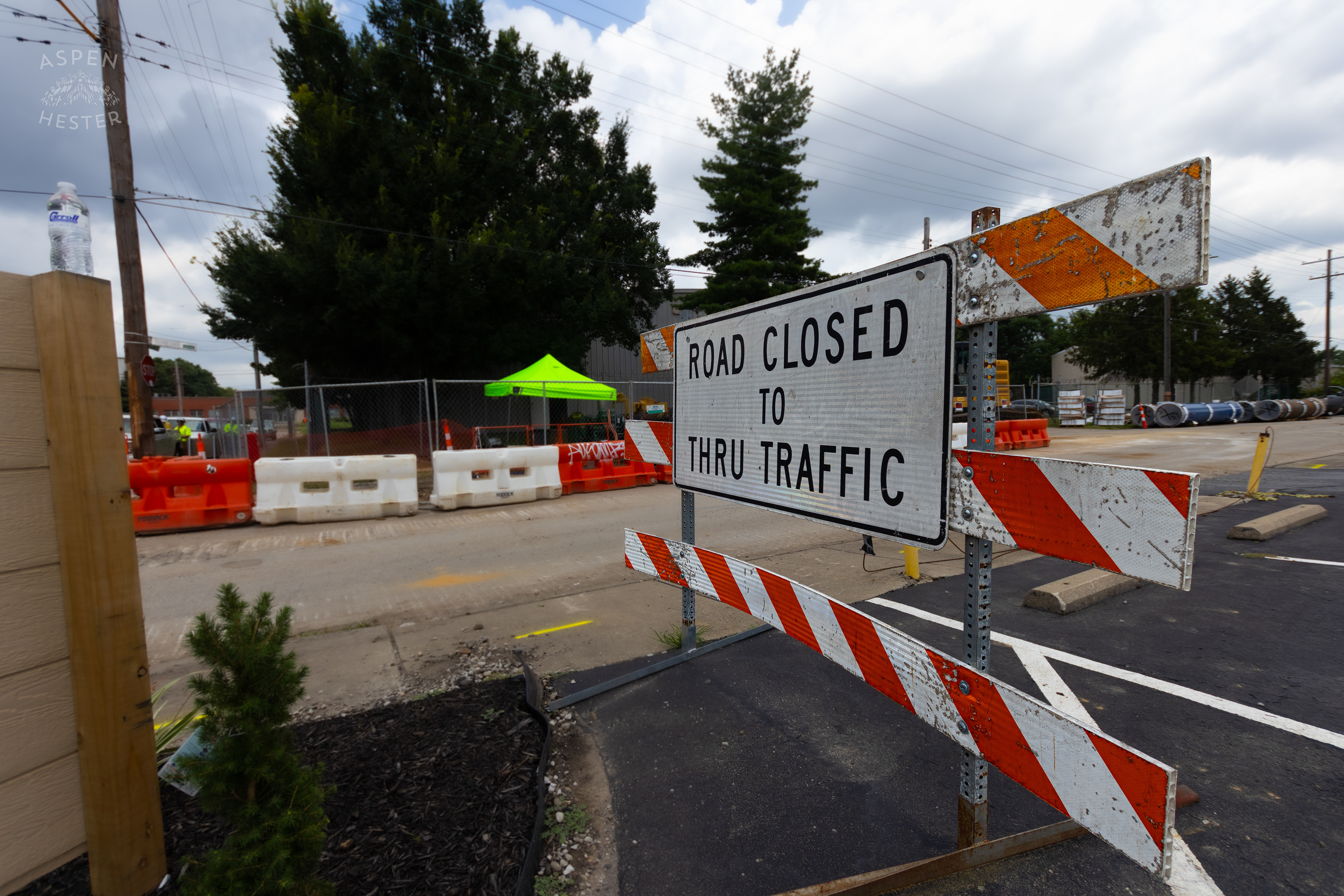 Louisville Water Company Working to Rehabilitate 130 Year Old Park Hill Water Main. July 31st, 2024/Aspen Hester