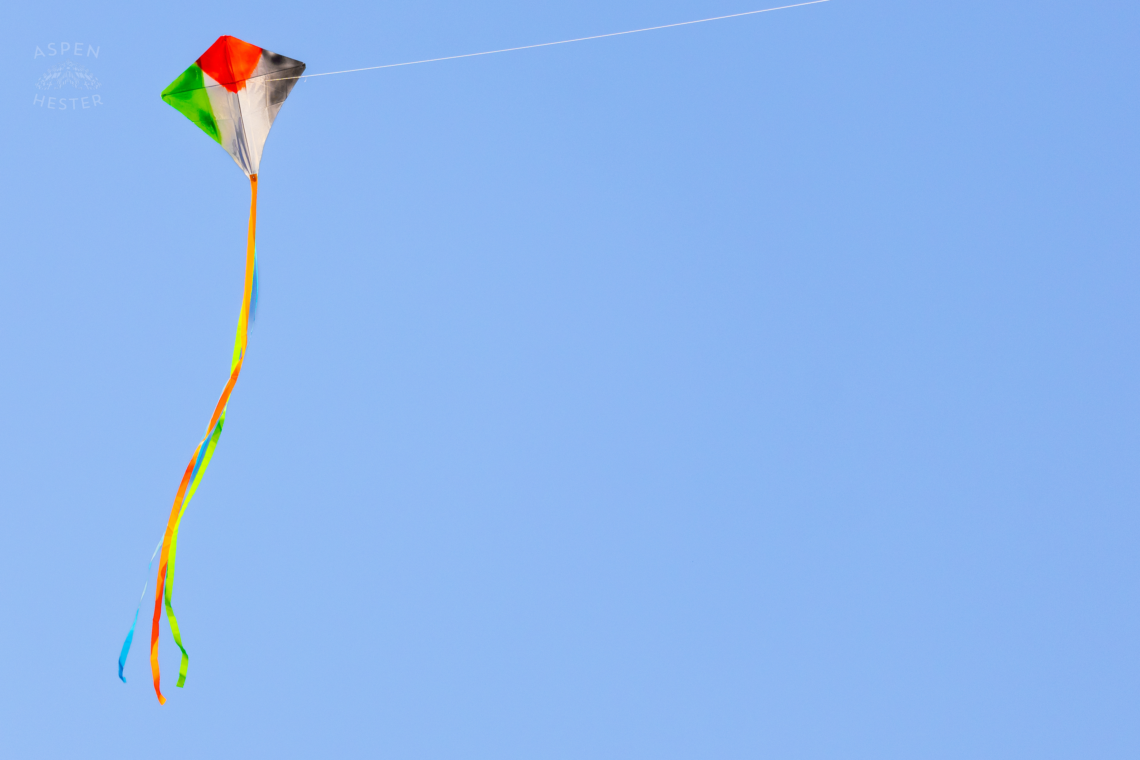 Palestinian Kite Flying Over Lousiville’s One Year of Gaza Genocide Rally. October 5th, 2024/Aspen Hester 