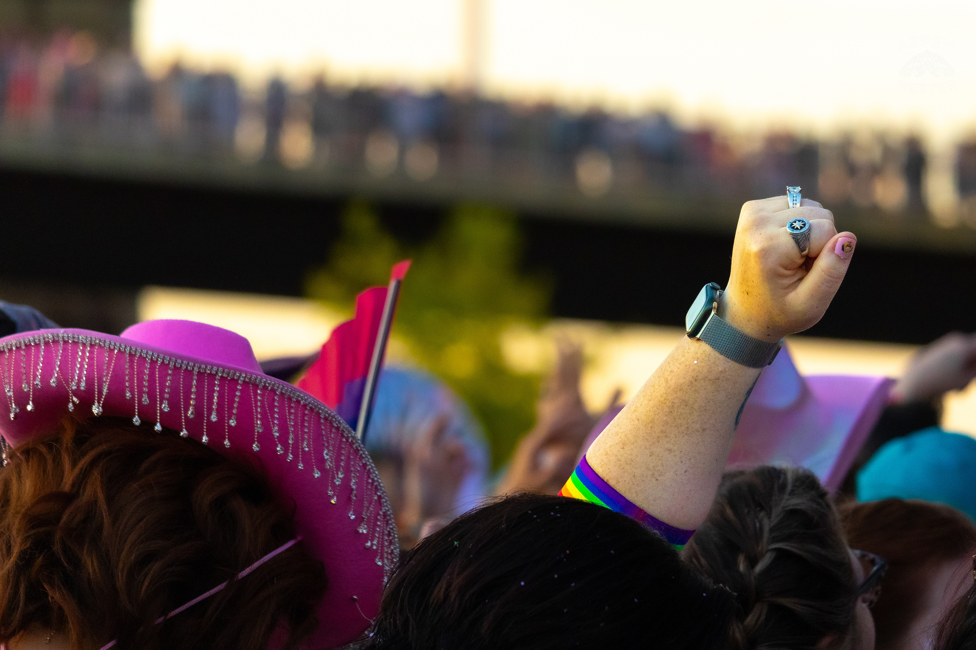 Crowds at The Kentuckiana Pride Festival. June 15th, 2024/Aspen Hester