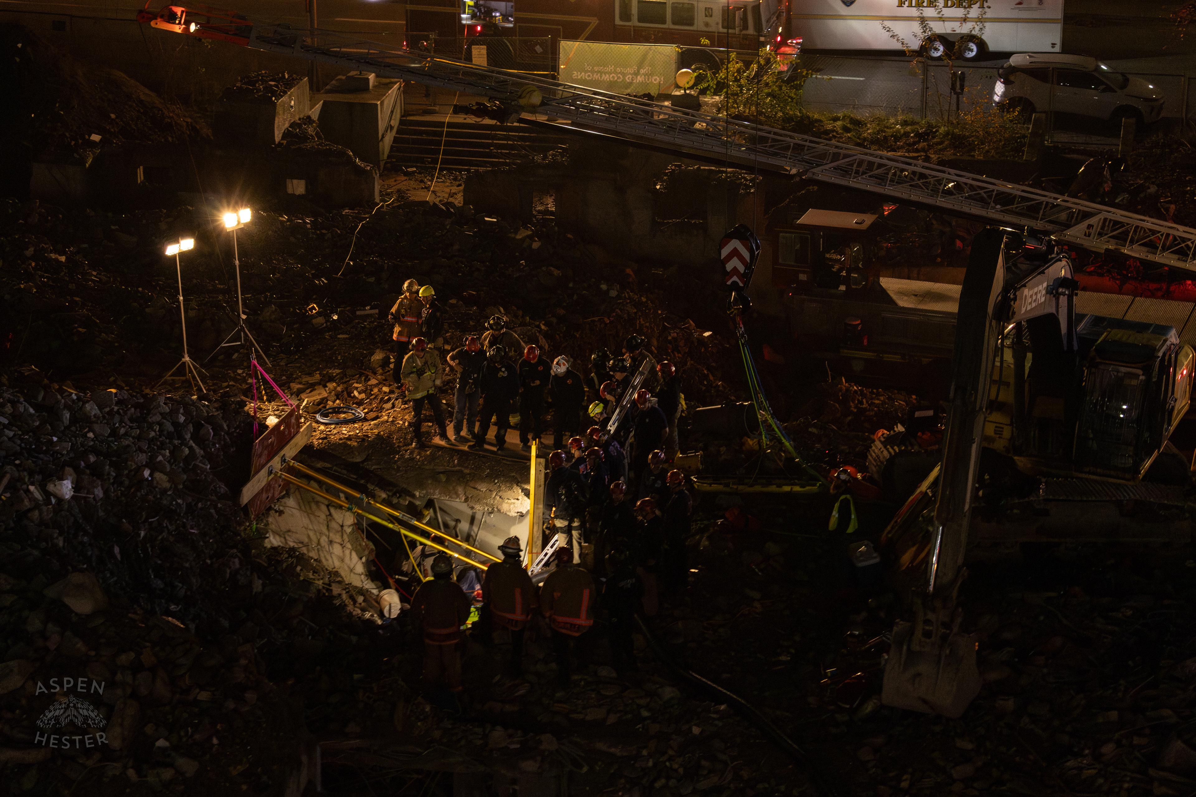 The Expansive 8+ Hour LFD Effort to Free A Trapped Demo Worker. November 11th, 2024/Aspen Hester