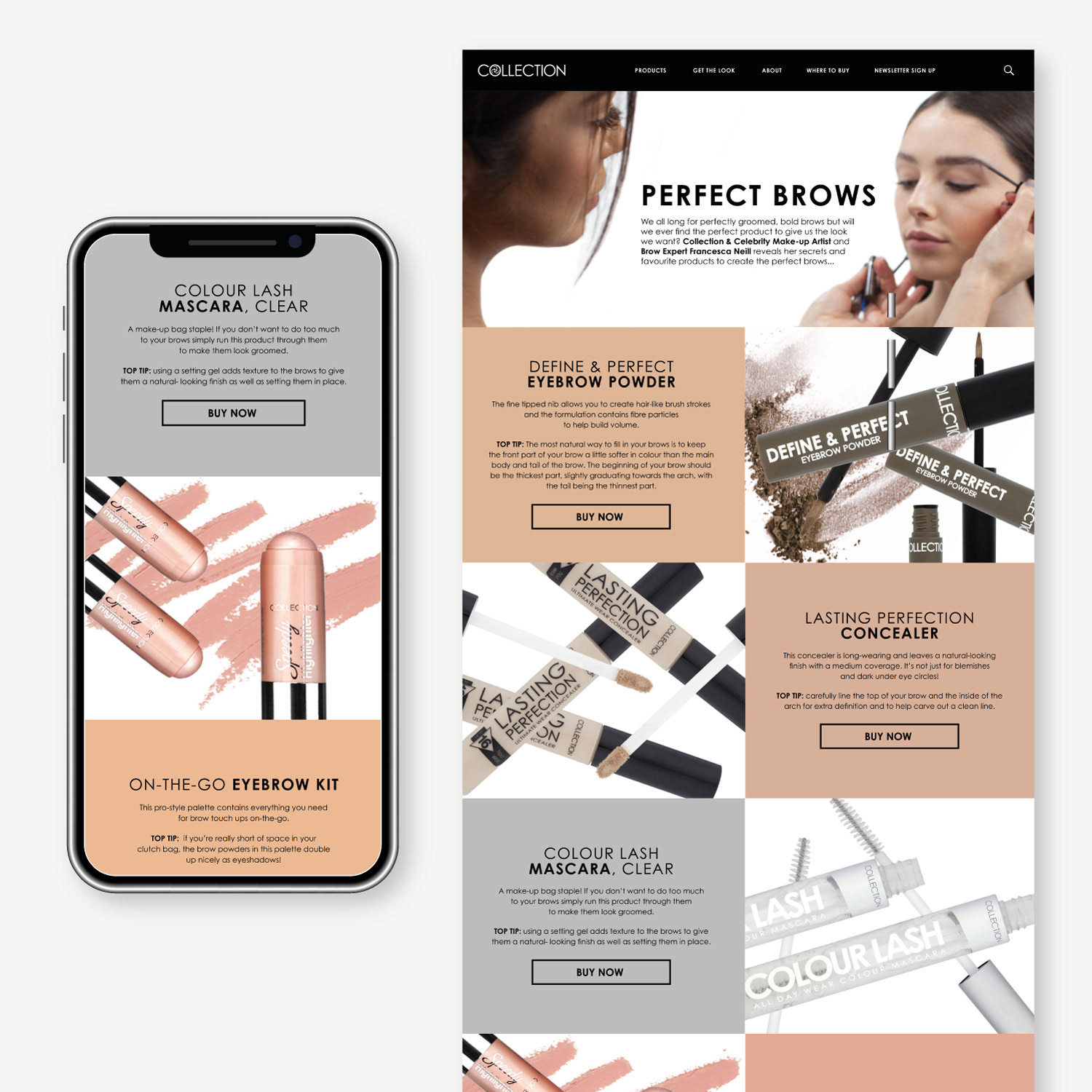 Website - Feature pages