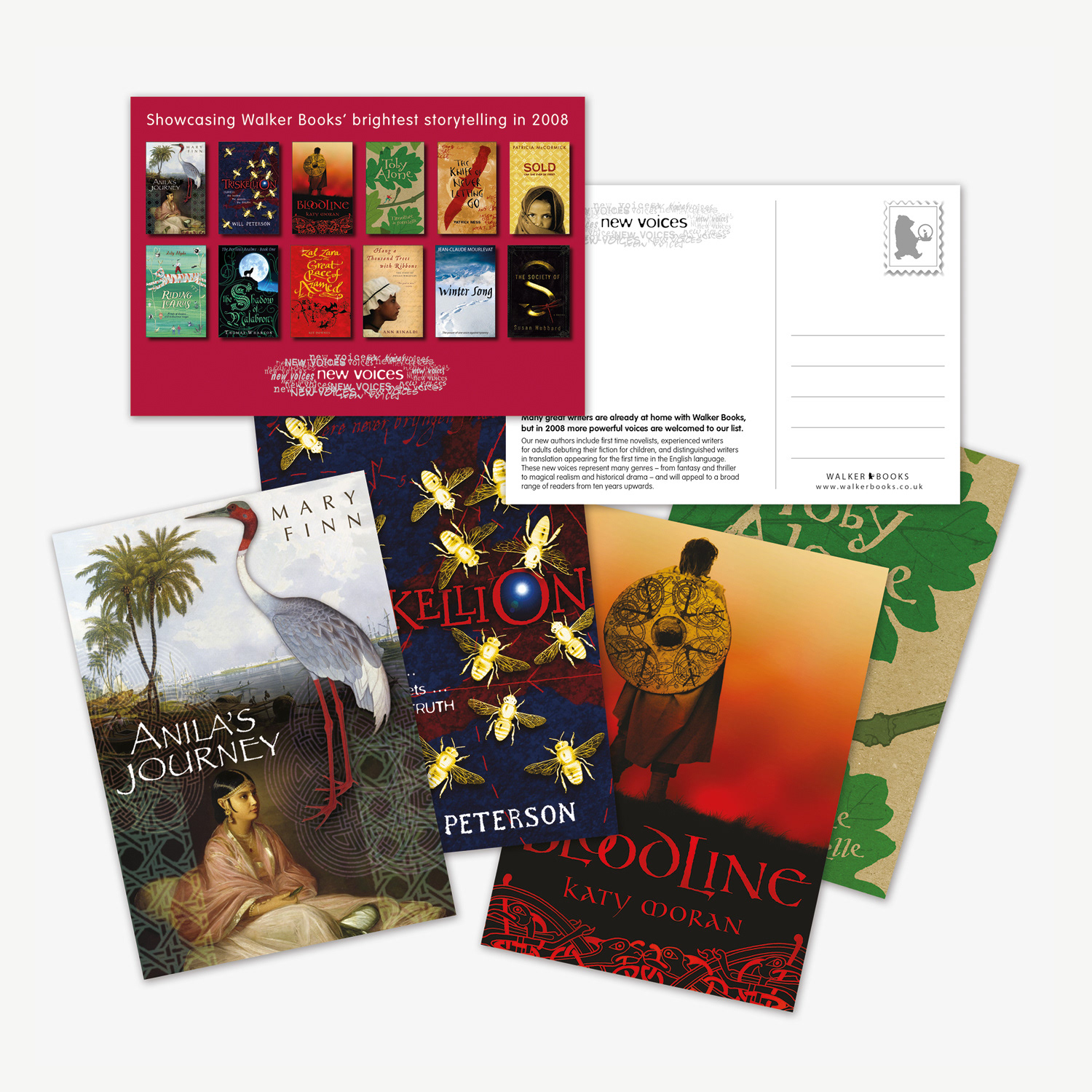 Series of postcards