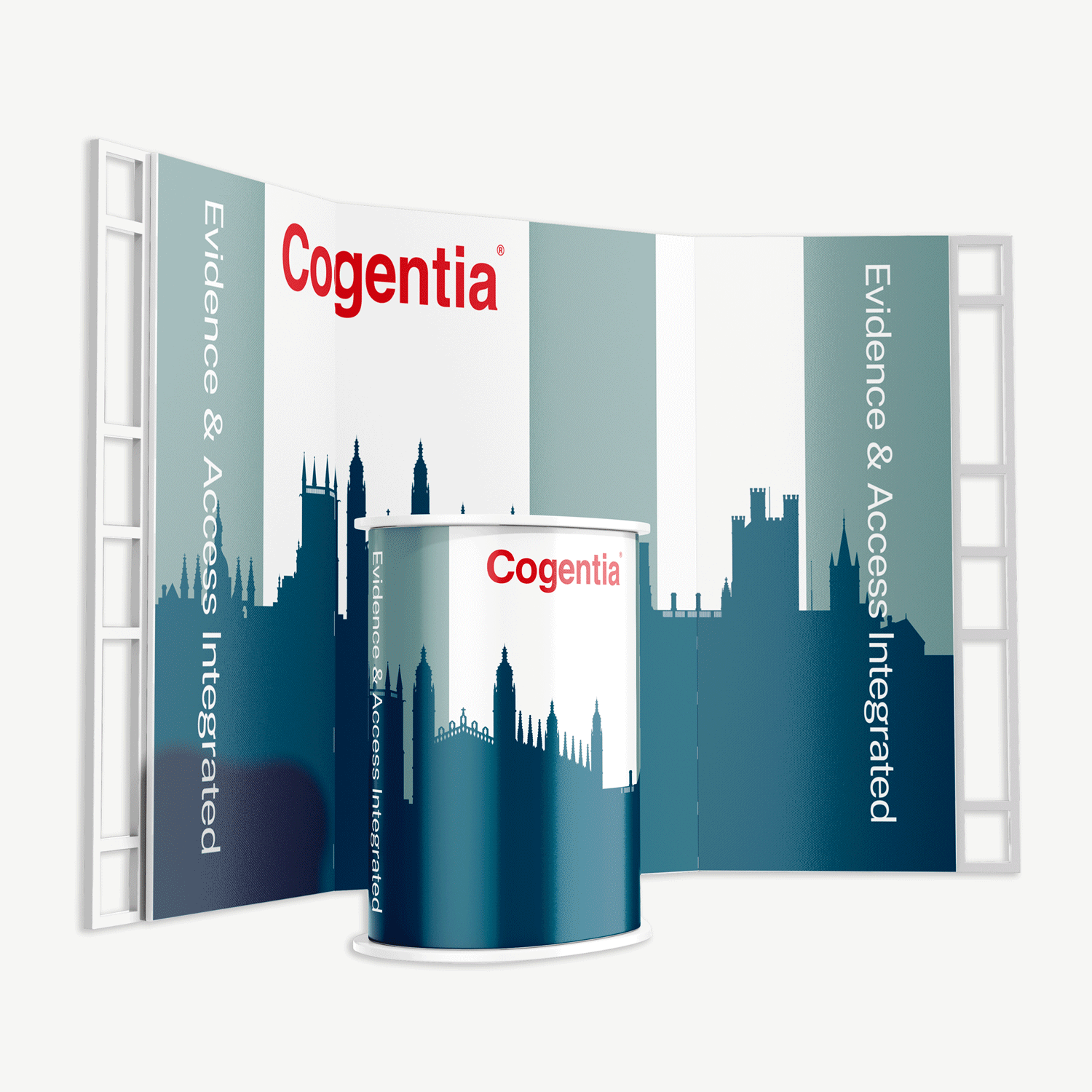 Event booth & Supporting print collateral
