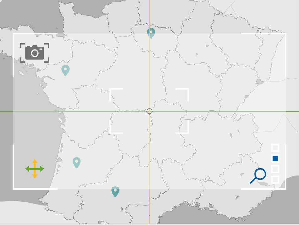 Europese kaart zoom 3